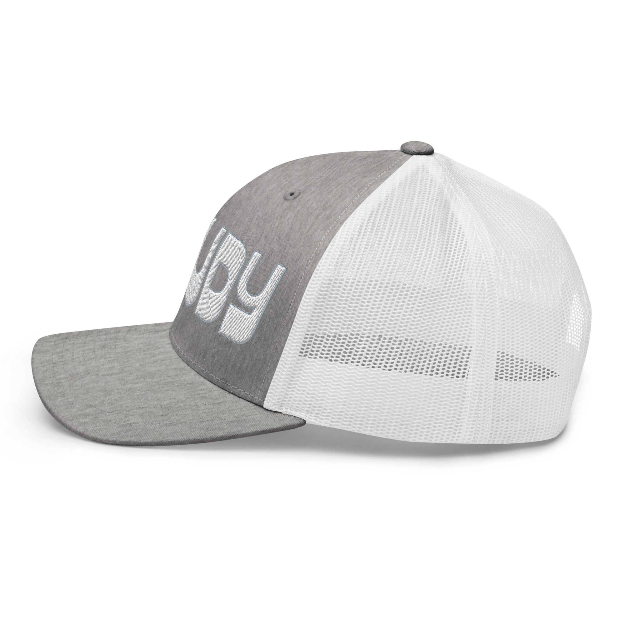 Retro Trucker Hat – HOWDY Bold Western Style - f9artist