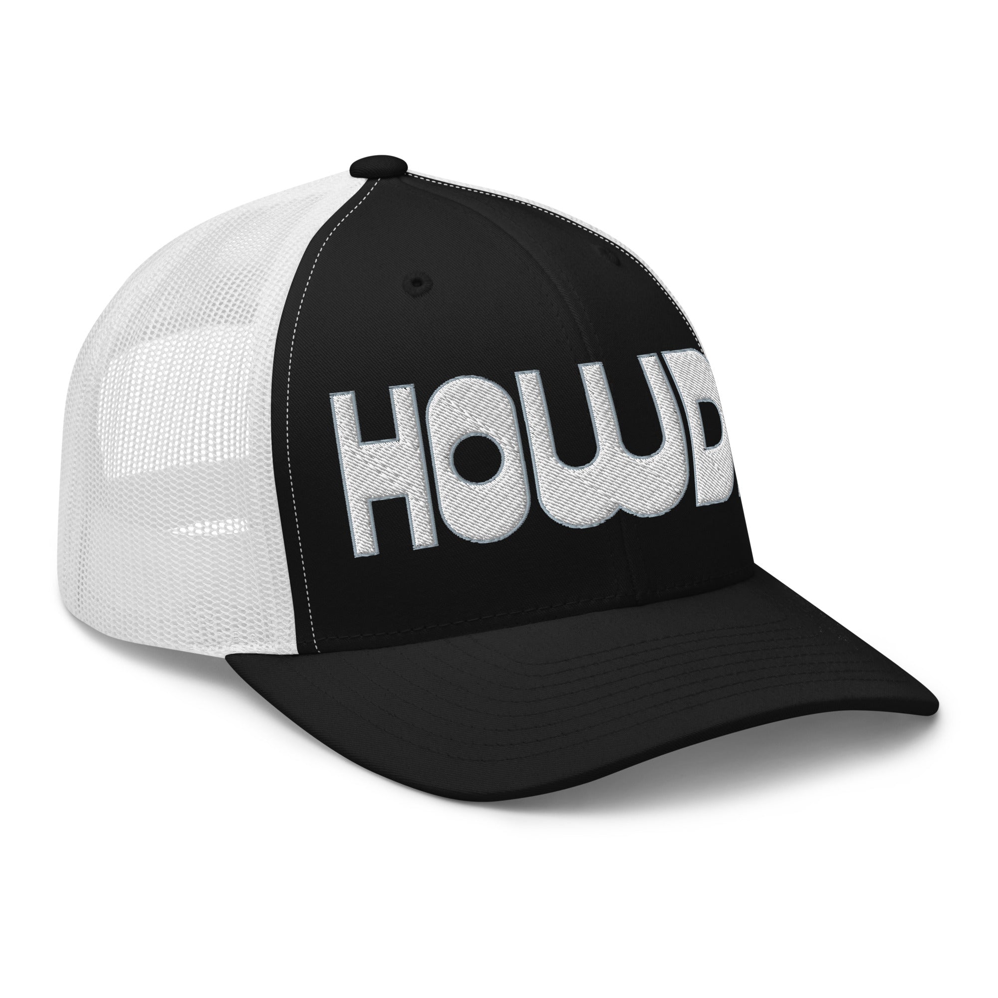 Retro Trucker Hat – HOWDY Bold Western Style - f9artist