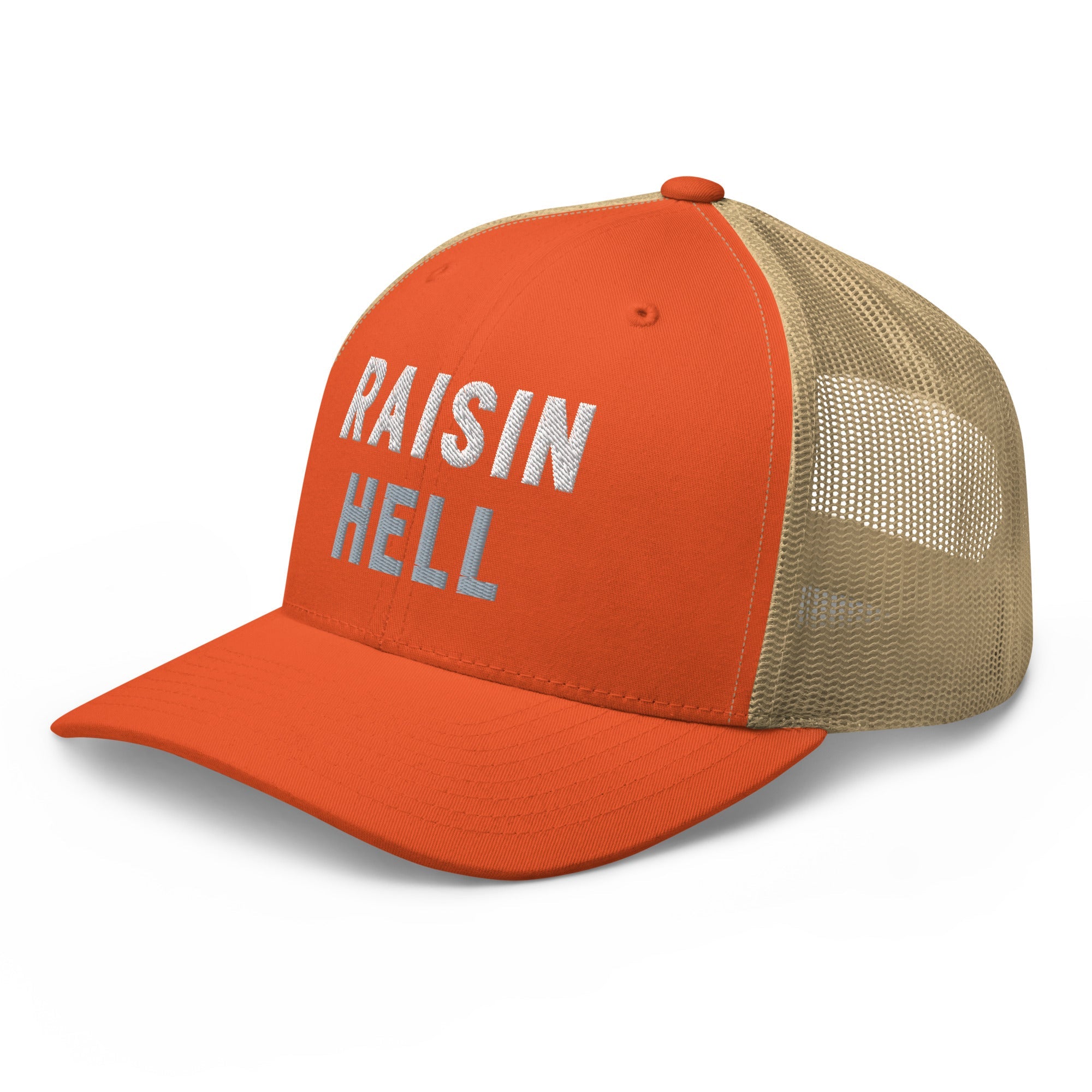 Retro Trucker Hat – Raisin Hell Vintage Vibe - f9artist