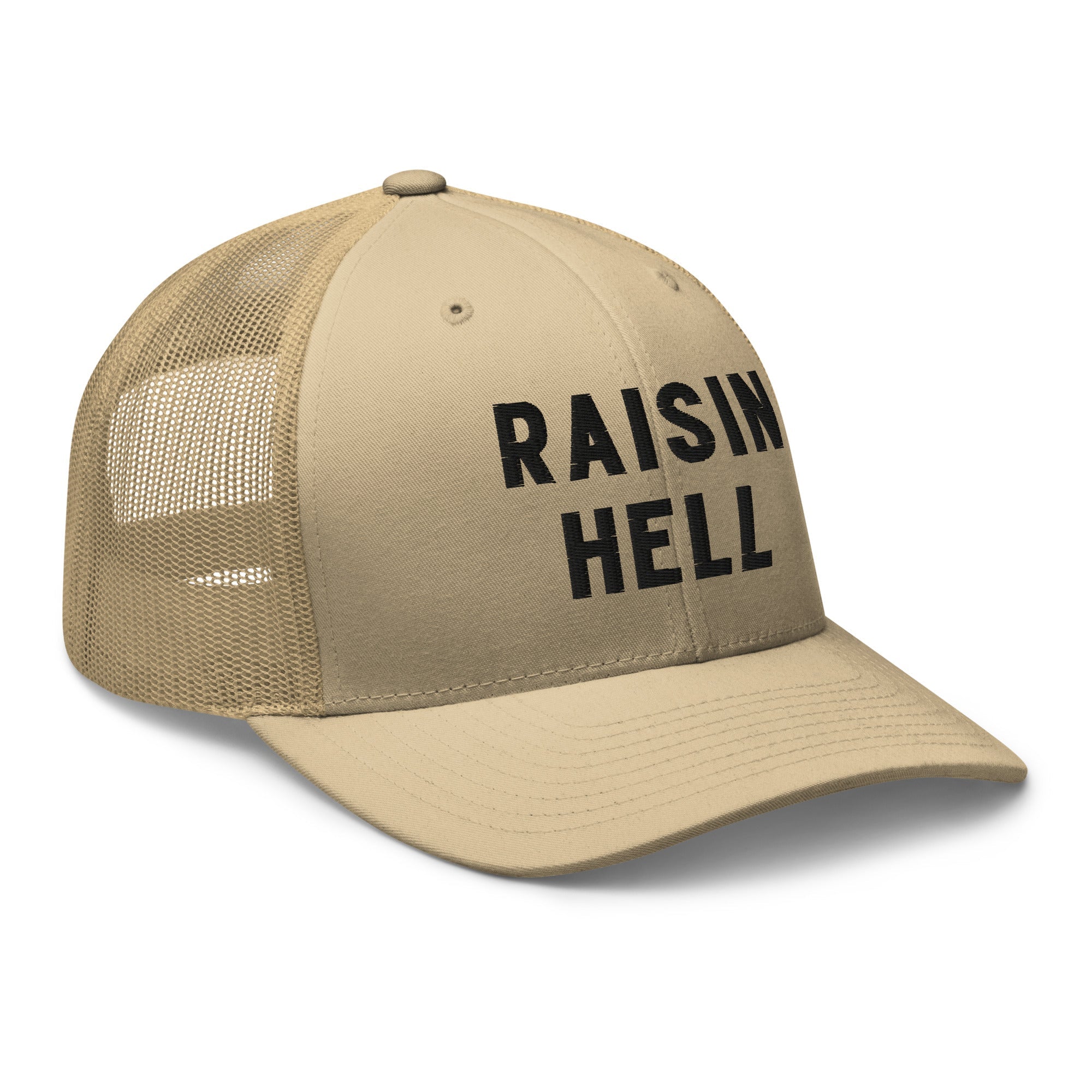 Retro Trucker Hat – Raisin Hell Vintage Vibe - f9artist