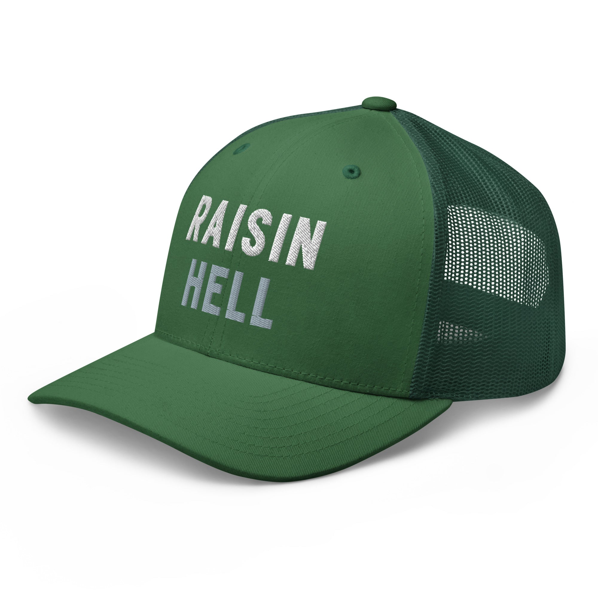 Retro Trucker Hat – Raisin Hell Vintage Vibe - f9artist