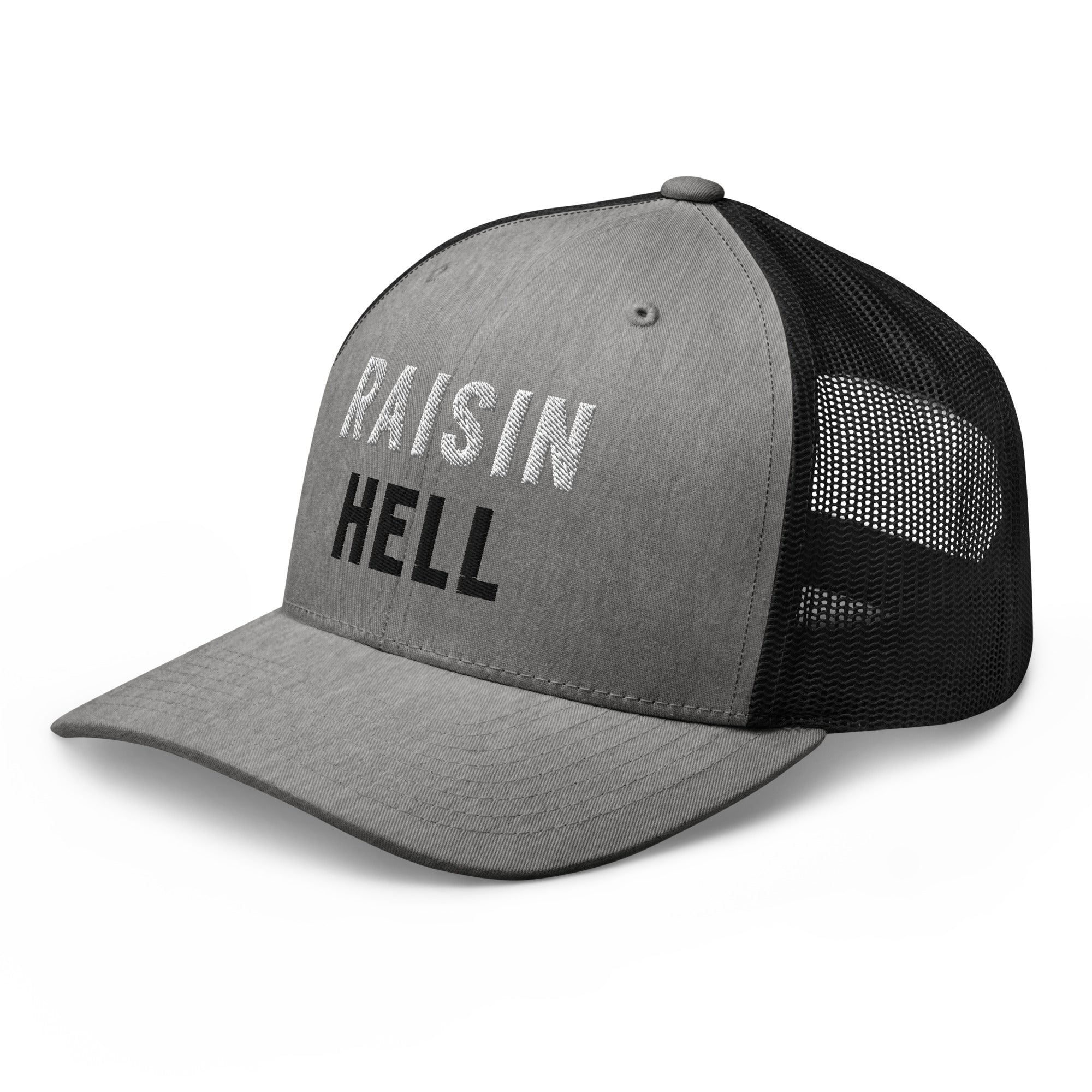 Retro Trucker Hat – Raisin Hell Vintage Vibe - f9artist