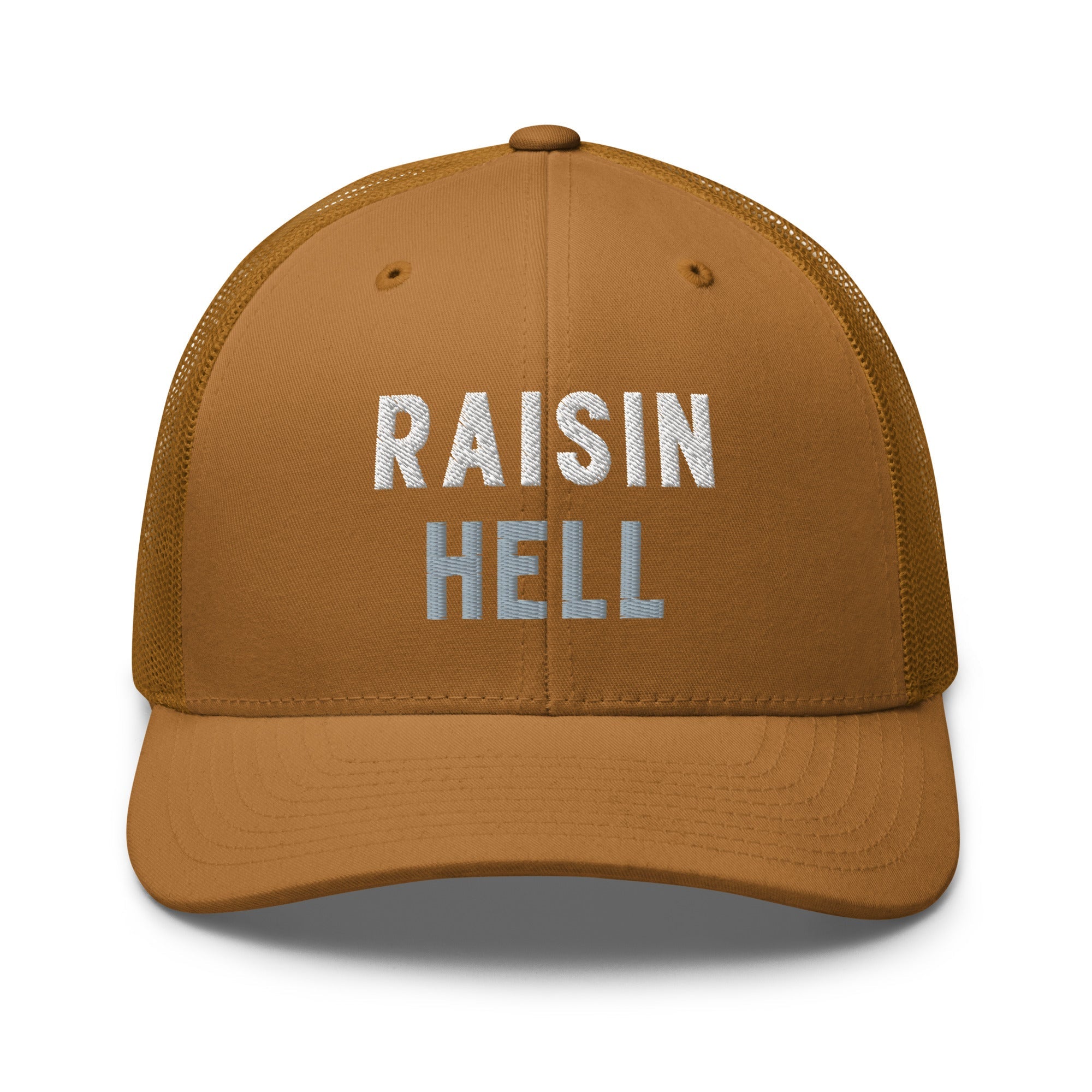 Retro Trucker Hat – Raisin Hell Vintage Vibe - f9artist
