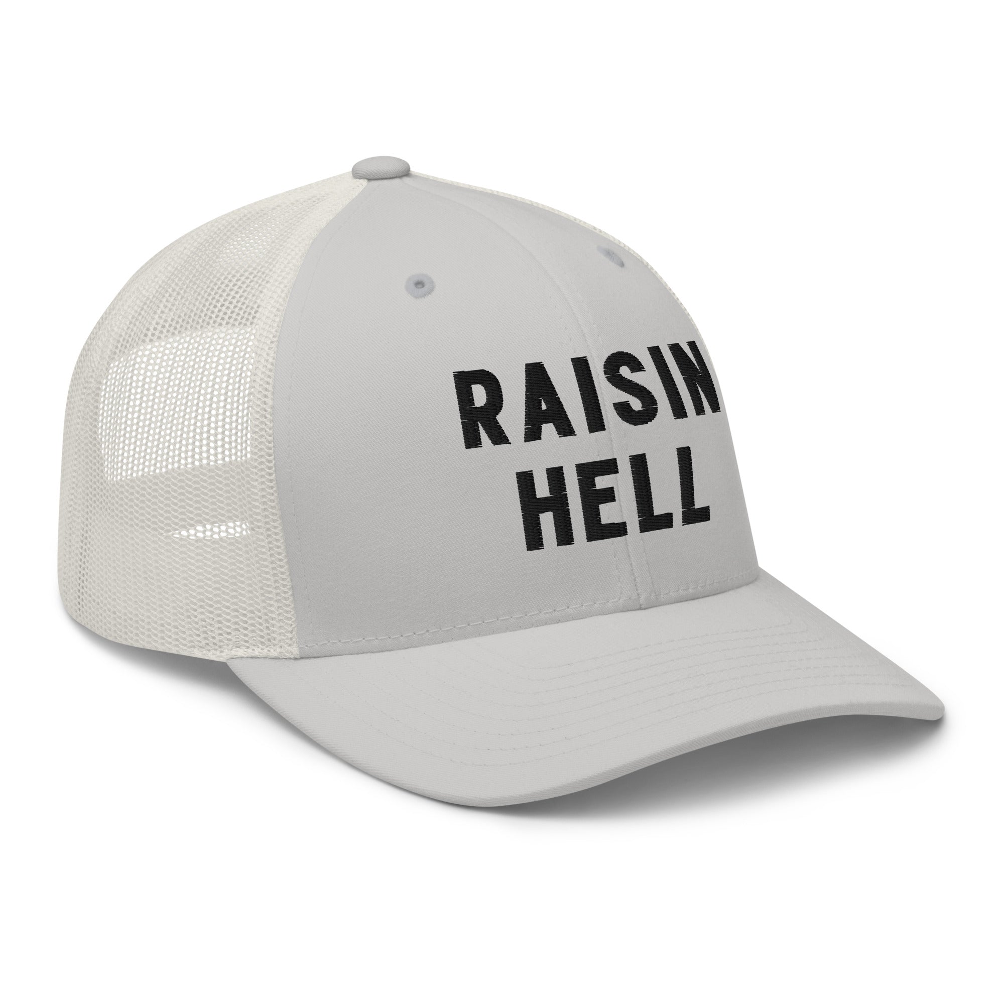 Retro Trucker Hat – Raisin Hell Vintage Vibe - f9artist