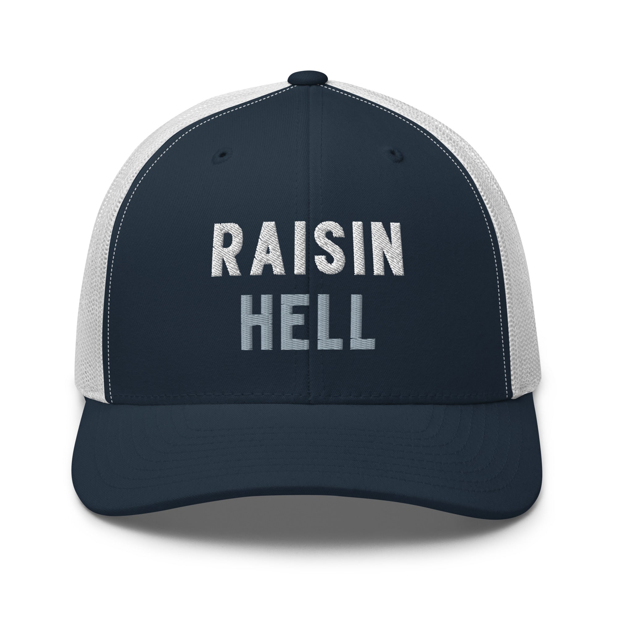 Retro Trucker Hat – Raisin Hell Vintage Vibe - f9artist