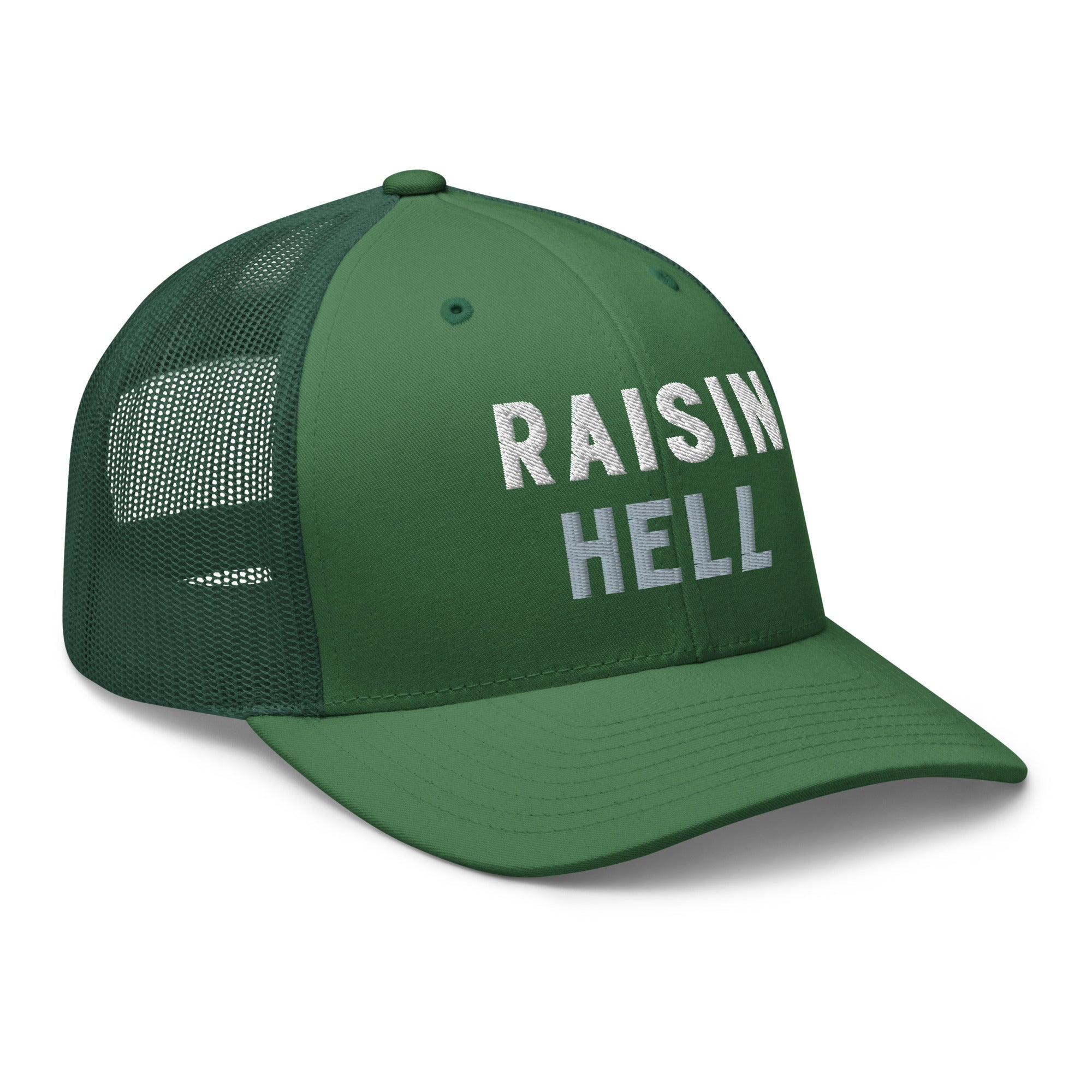 Retro Trucker Hat – Raisin Hell Vintage Vibe - f9artist