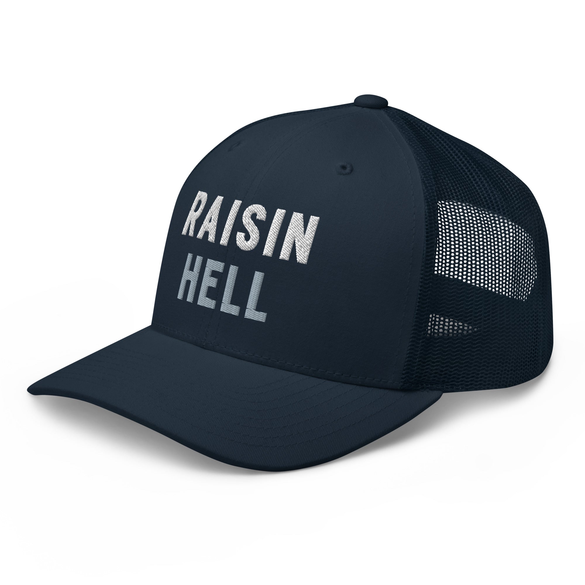 Retro Trucker Hat – Raisin Hell Vintage Vibe - f9artist