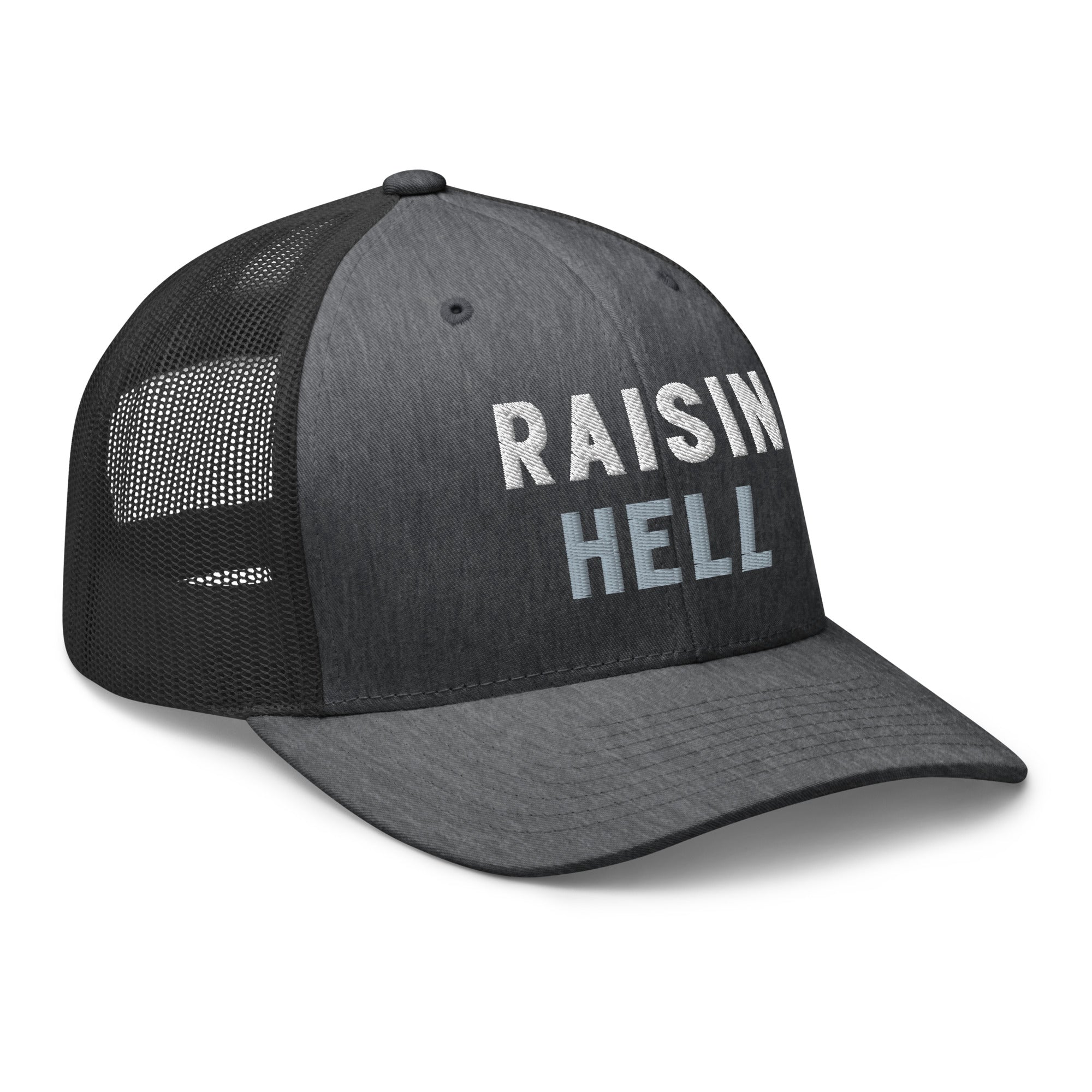 Retro Trucker Hat – Raisin Hell Vintage Vibe - f9artist