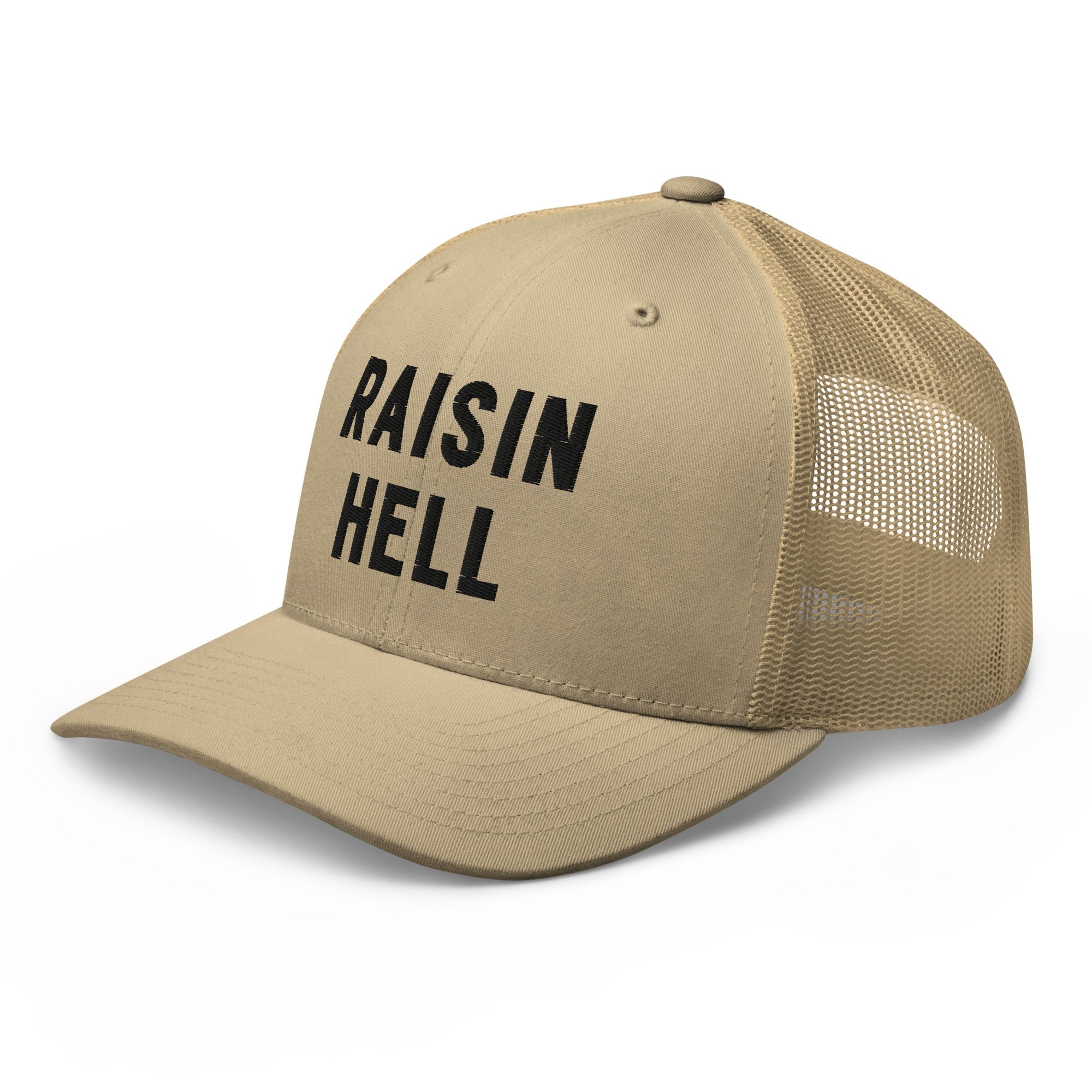 Retro Trucker Hat – Raisin Hell Vintage Vibe - f9artist