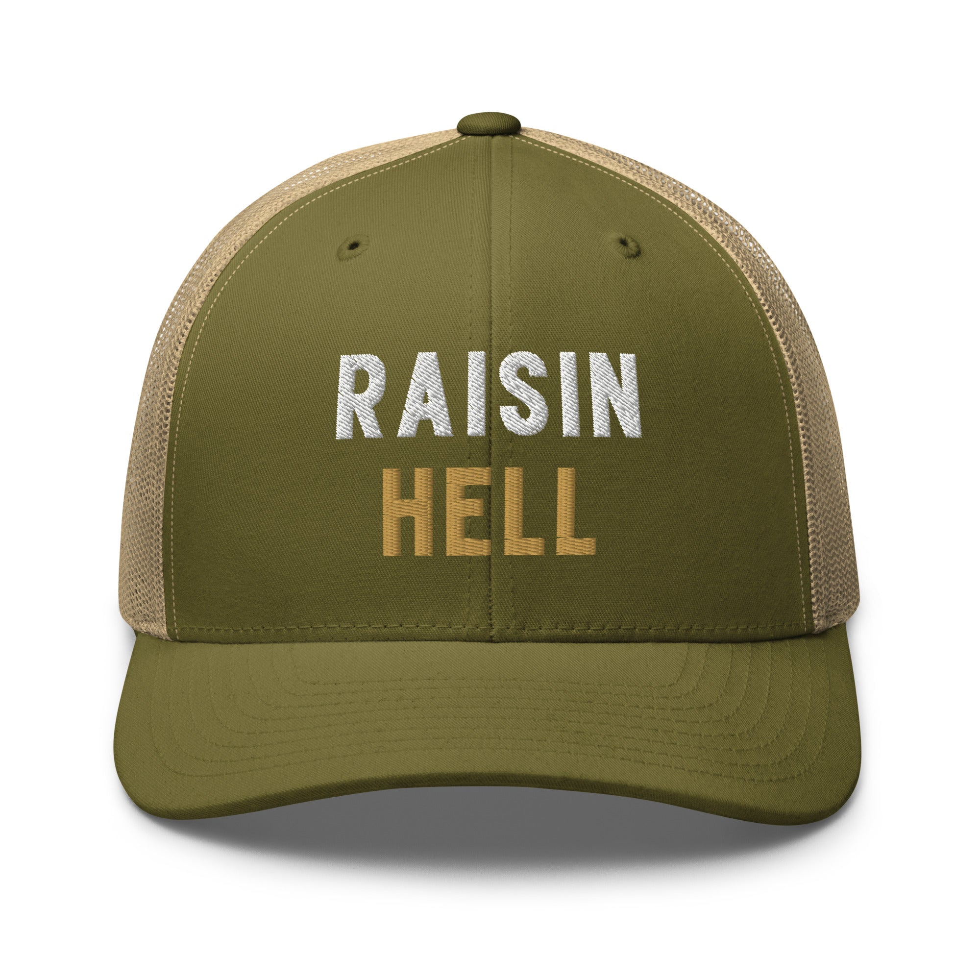 Retro Trucker Hat – Raisin Hell Vintage Vibe - f9artist