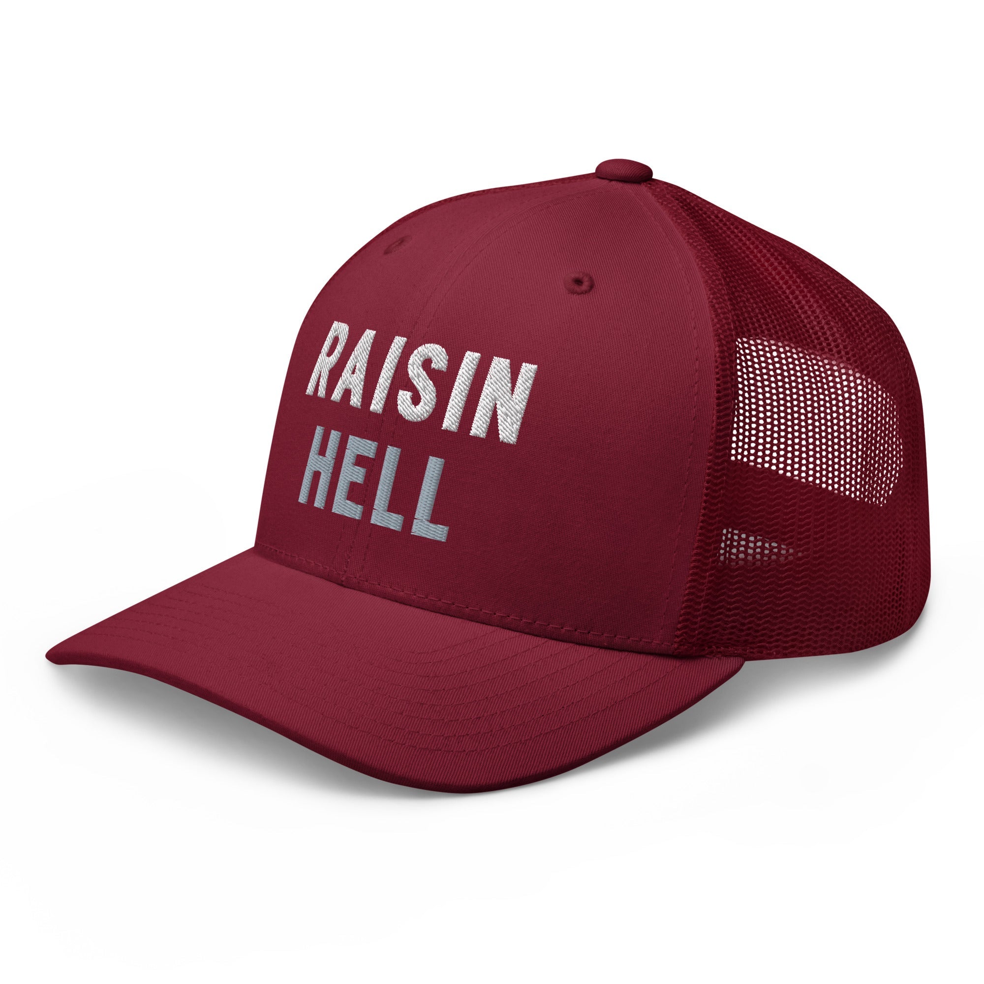 Retro Trucker Hat – Raisin Hell Vintage Vibe - f9artist