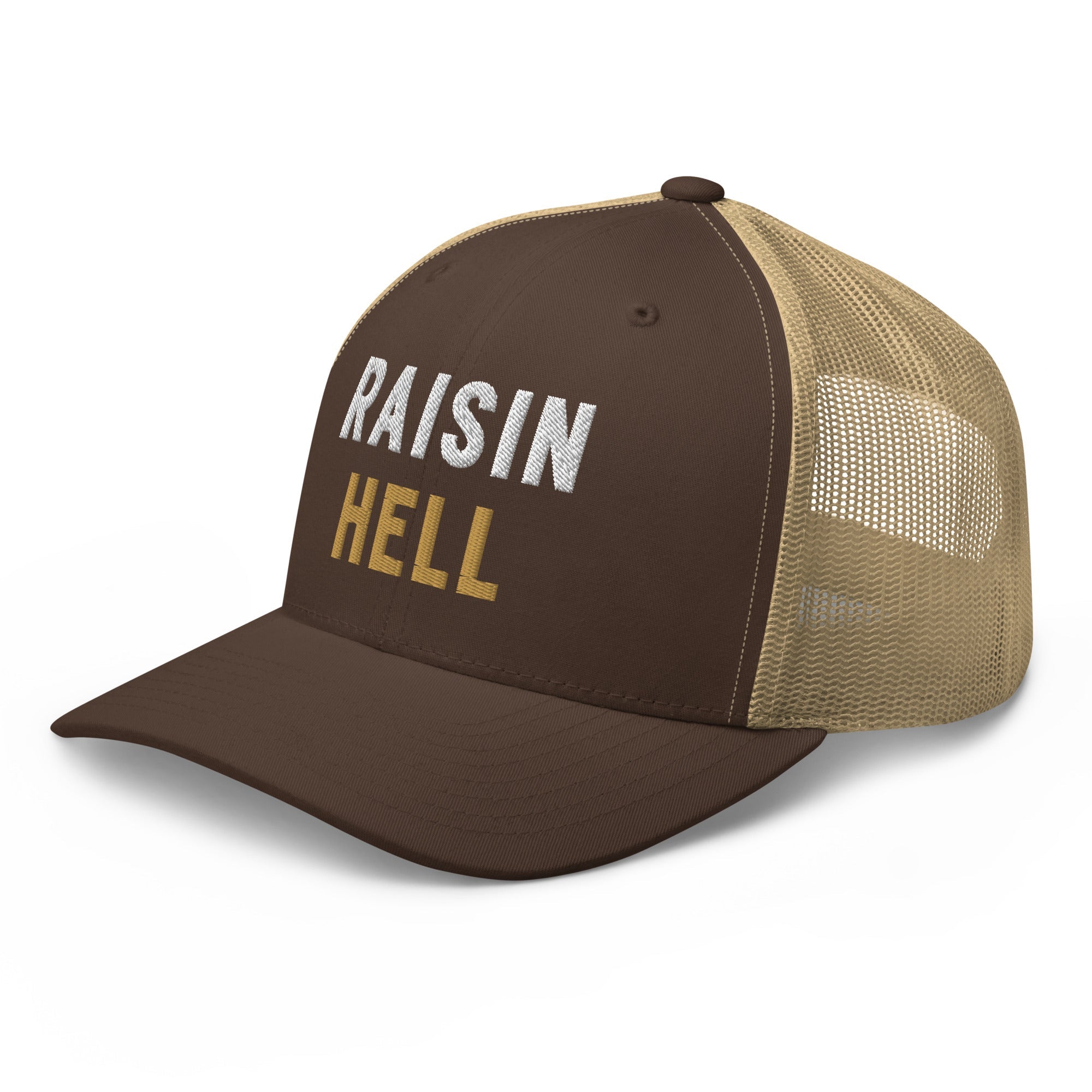 Retro Trucker Hat – Raisin Hell Vintage Vibe - f9artist
