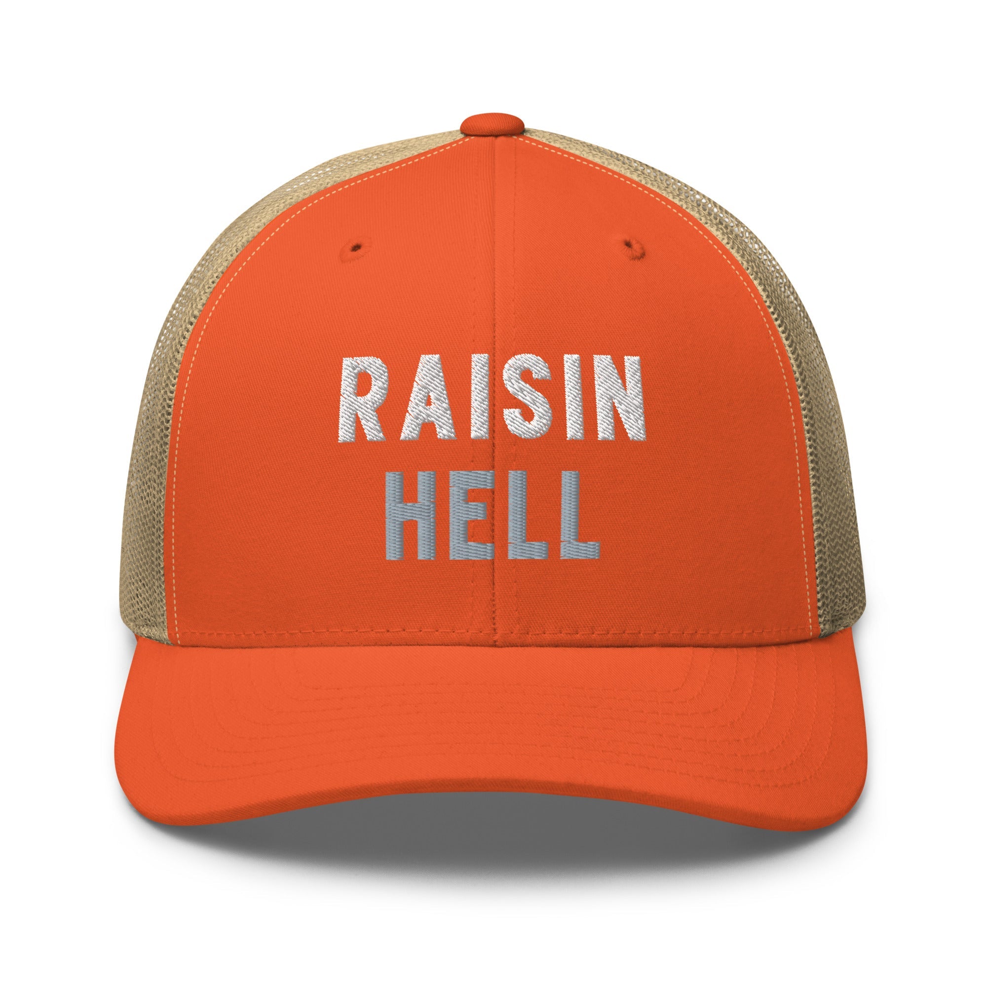 Retro Trucker Hat – Raisin Hell Vintage Vibe - f9artist