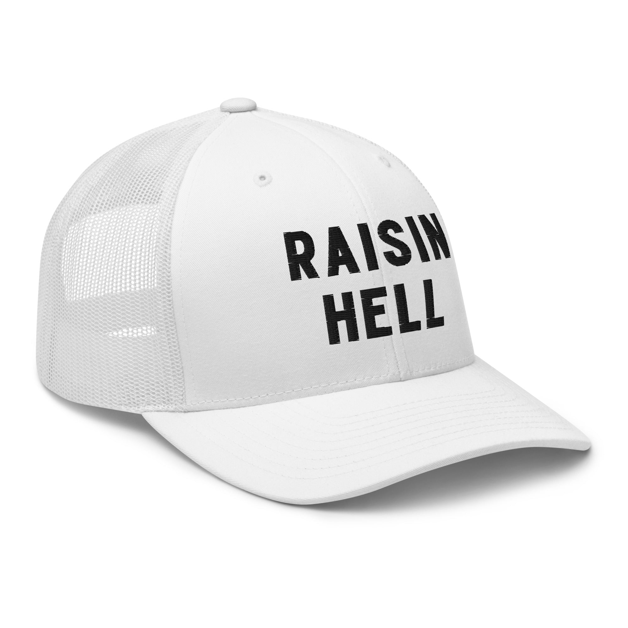 Retro Trucker Hat – Raisin Hell Vintage Vibe - f9artist
