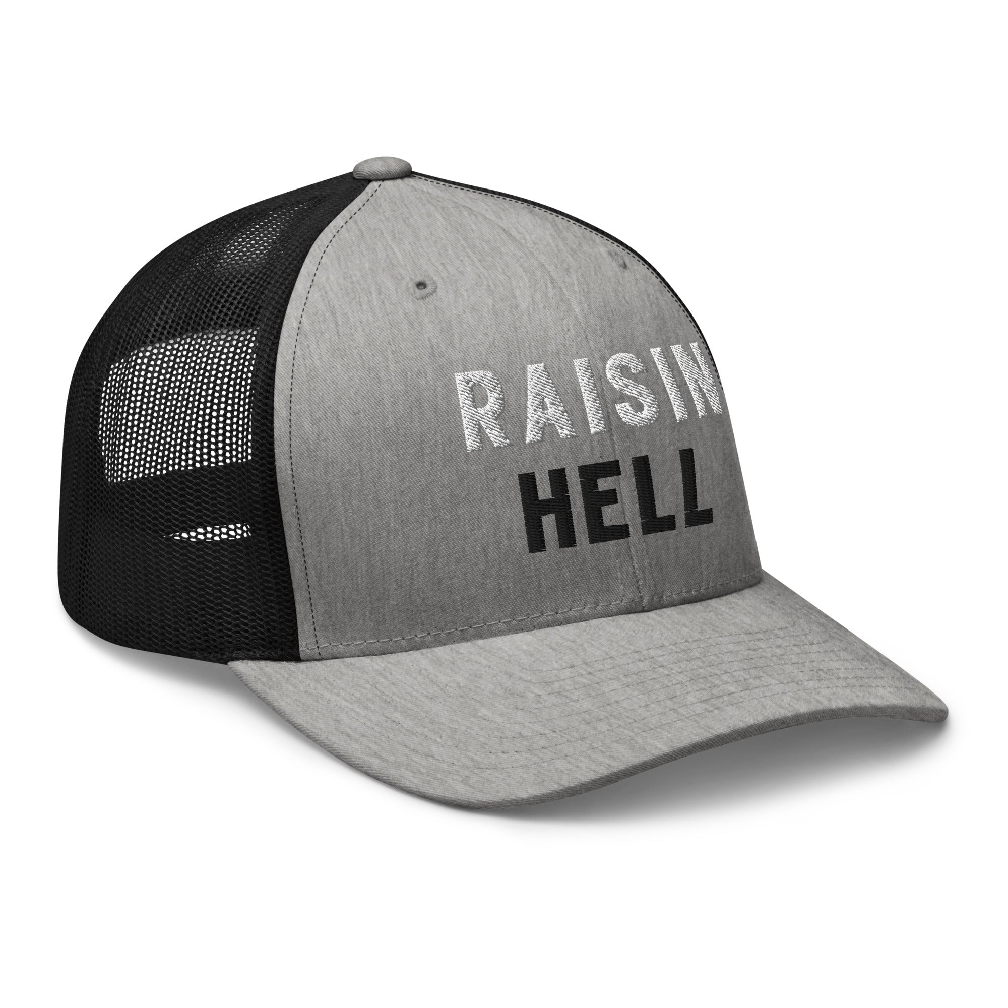 Retro Trucker Hat – Raisin Hell Vintage Vibe - f9artist