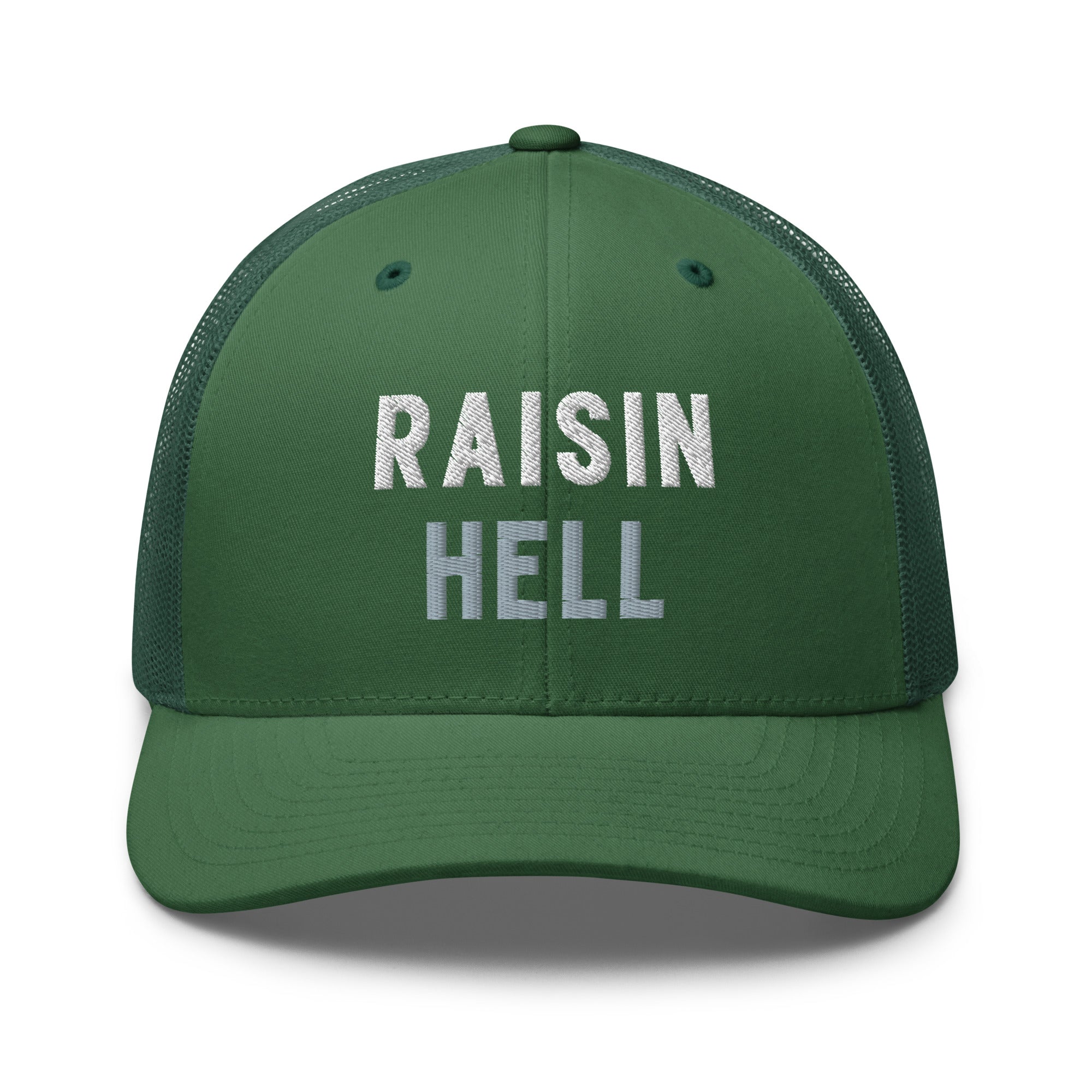 Retro Trucker Hat – Raisin Hell Vintage Vibe - f9artist