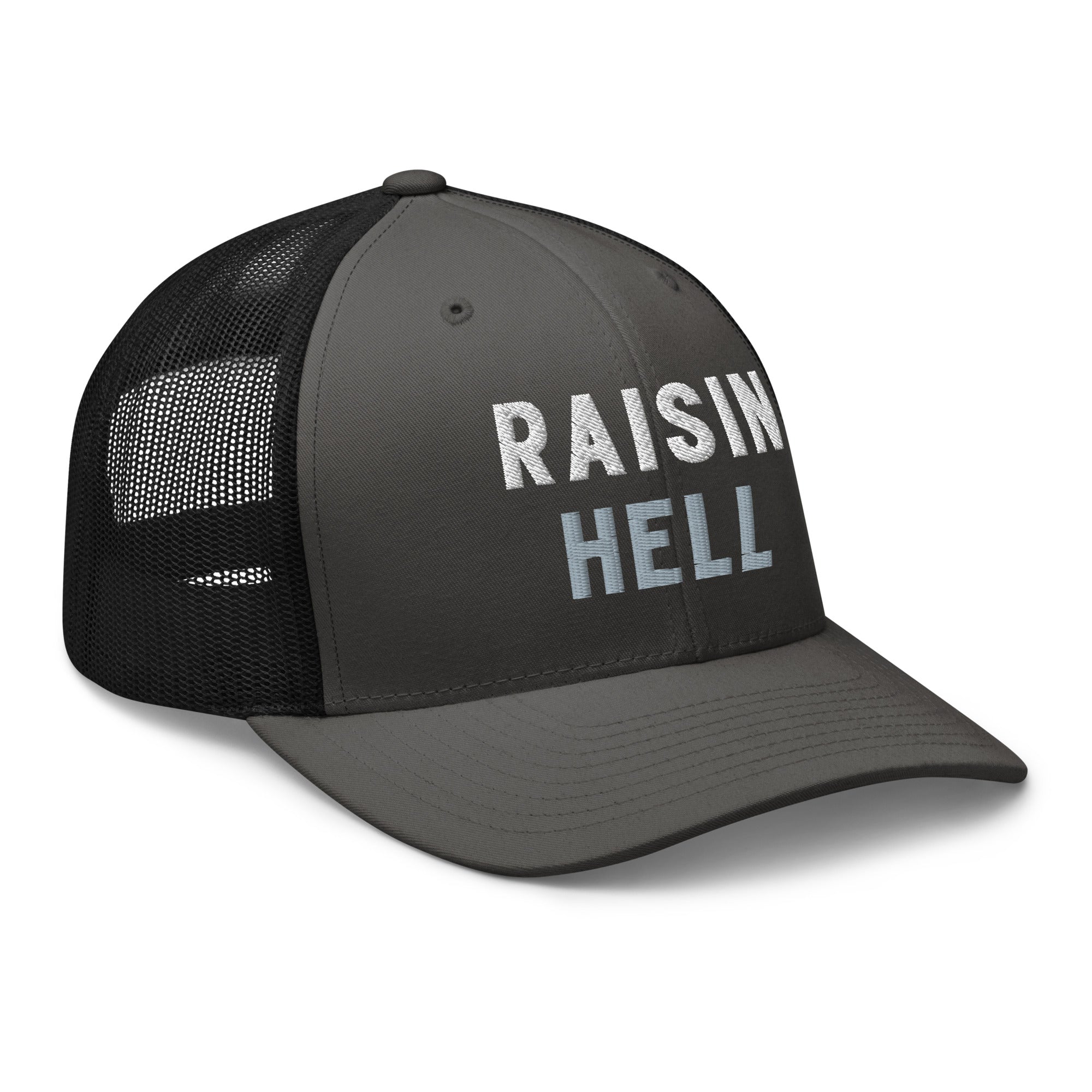 Retro Trucker Hat – Raisin Hell Vintage Vibe - f9artist