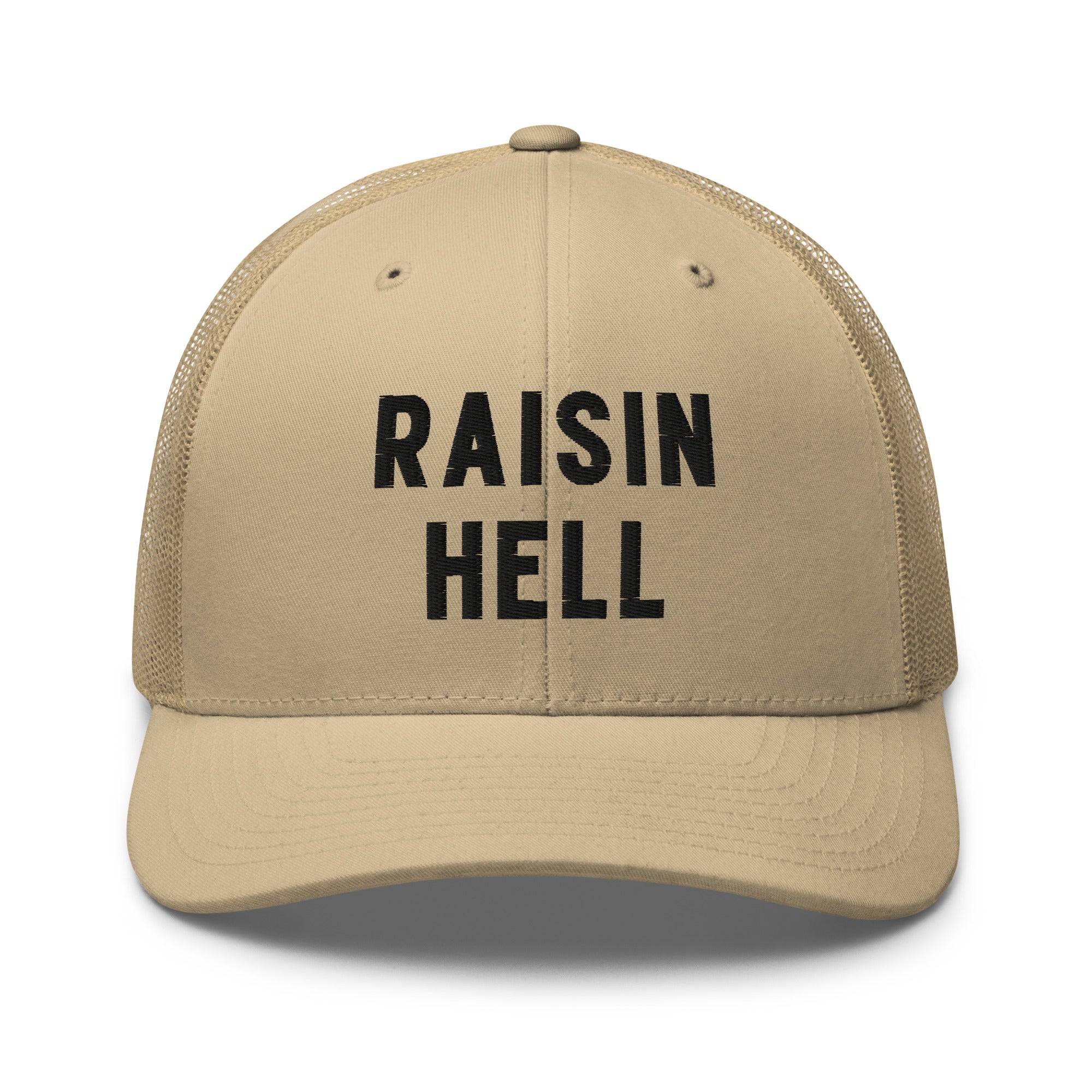 Retro Trucker Hat – Raisin Hell Vintage Vibe - f9artist