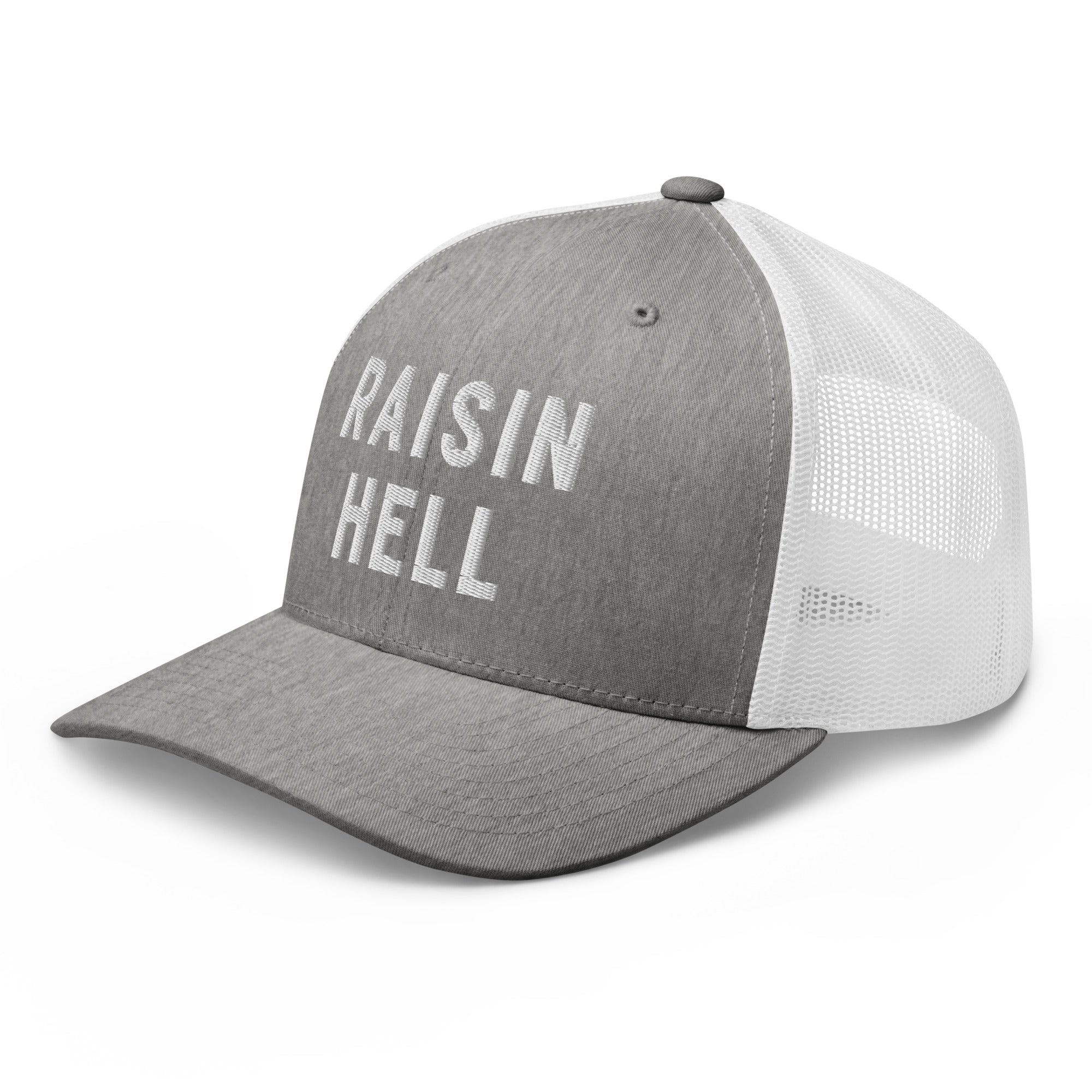 Retro Trucker Hat – Raisin Hell Vintage Vibe - f9artist