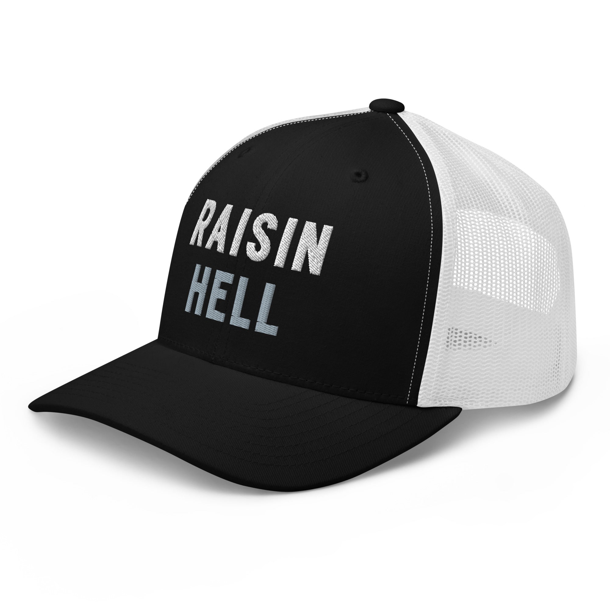 Retro Trucker Hat – Raisin Hell Vintage Vibe - f9artist