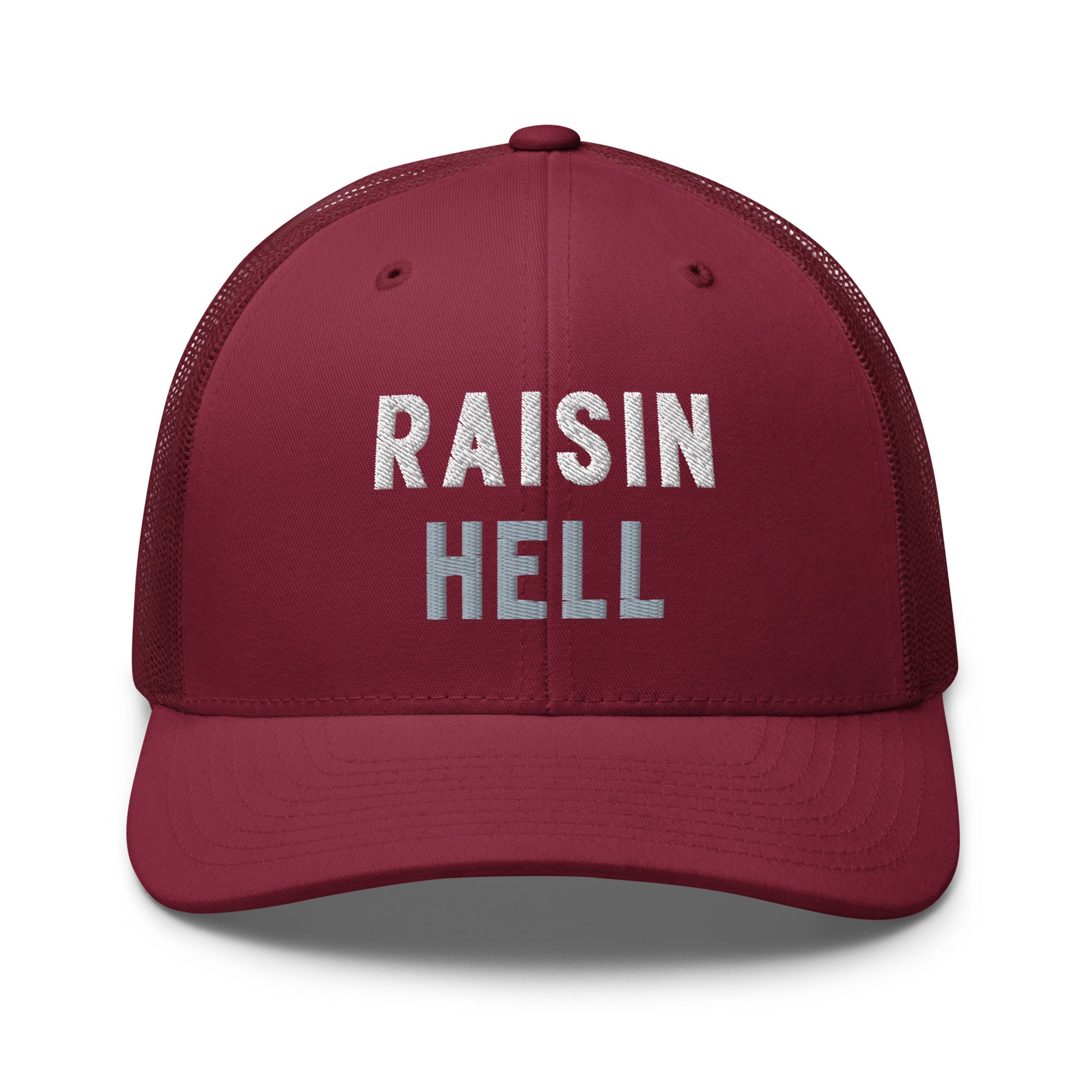 Retro Trucker Hat – Raisin Hell Vintage Vibe - f9artist