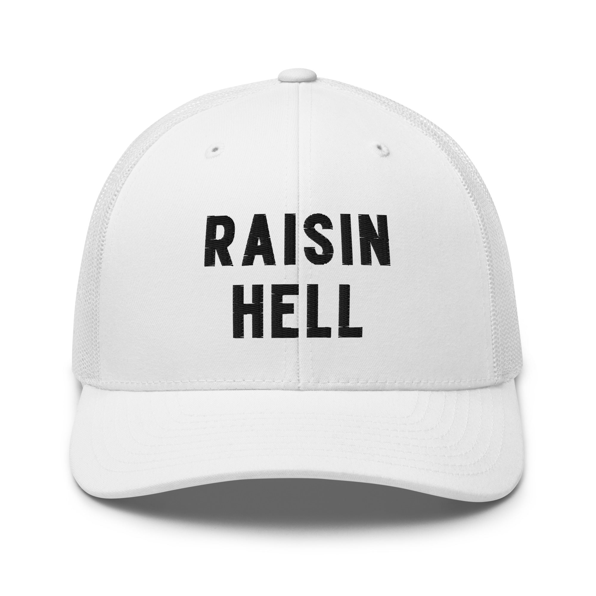 Retro Trucker Hat – Raisin Hell Vintage Vibe - f9artist