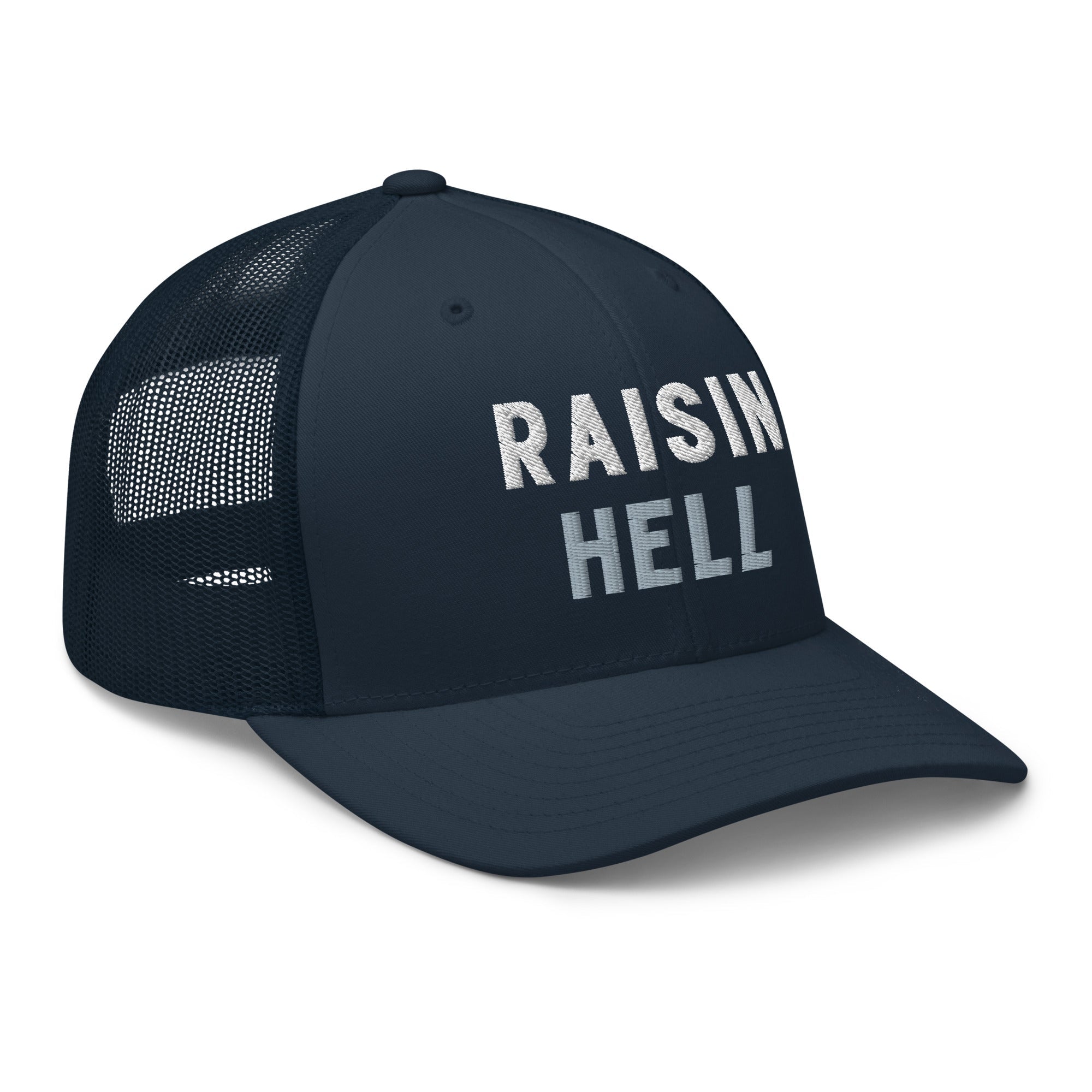 Retro Trucker Hat – Raisin Hell Vintage Vibe - f9artist