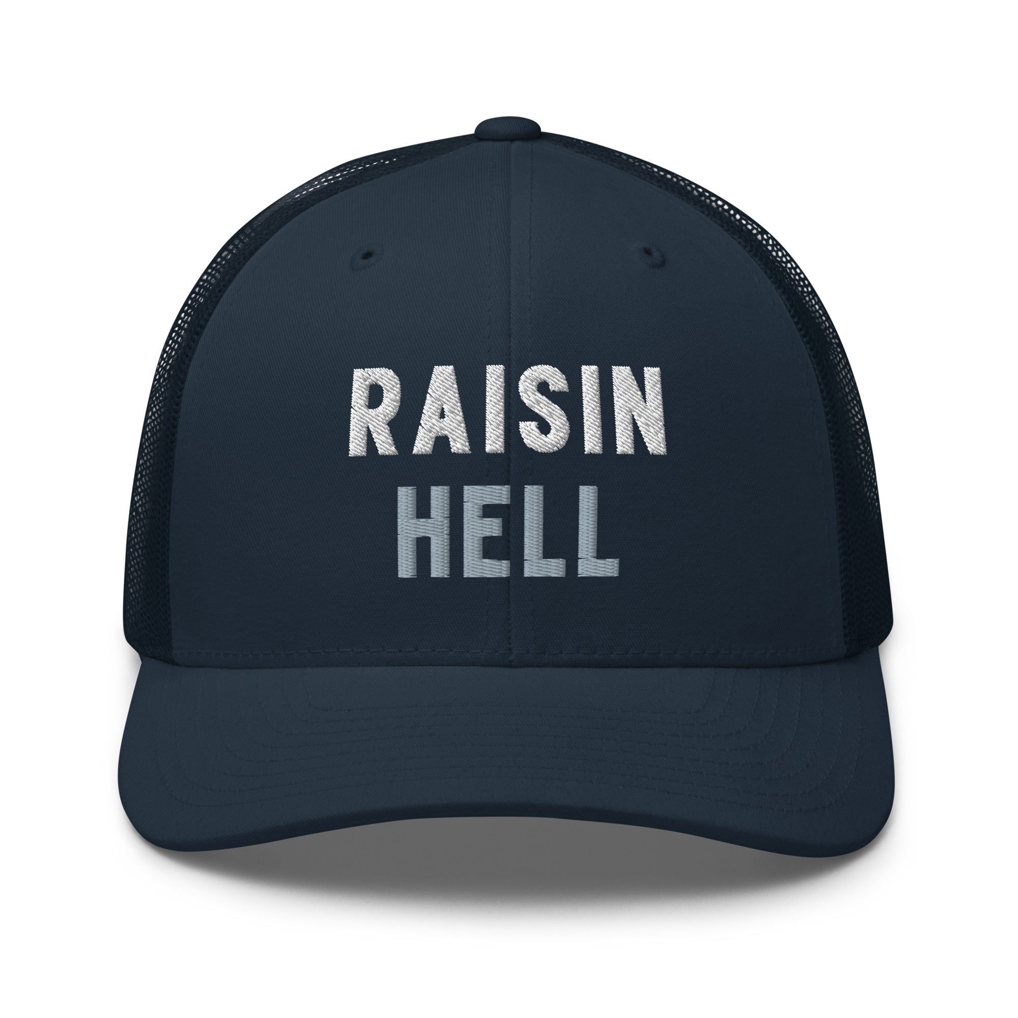 Retro Trucker Hat – Raisin Hell Vintage Vibe - f9artist