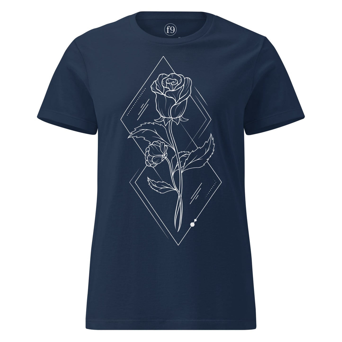 Rose Women’s Basic Softstyle T-Shirt - f9artist