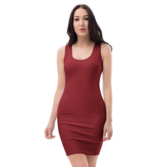 Scarlet Thread Bodycon Dress - f9artist