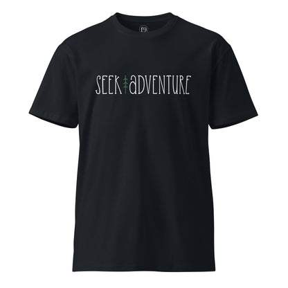 Seek Adventure T-Shirt – Unisex Premium Cotton Tee for Explorers & Dreamers - f9artist