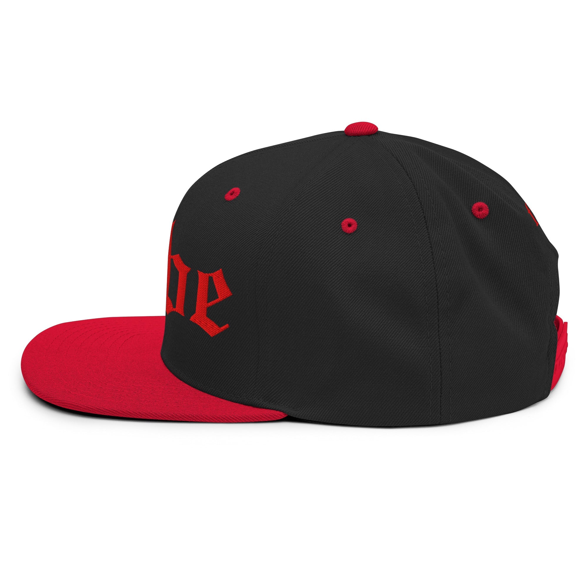 Snapback Hat – Babe Old English Embroidered - f9artist