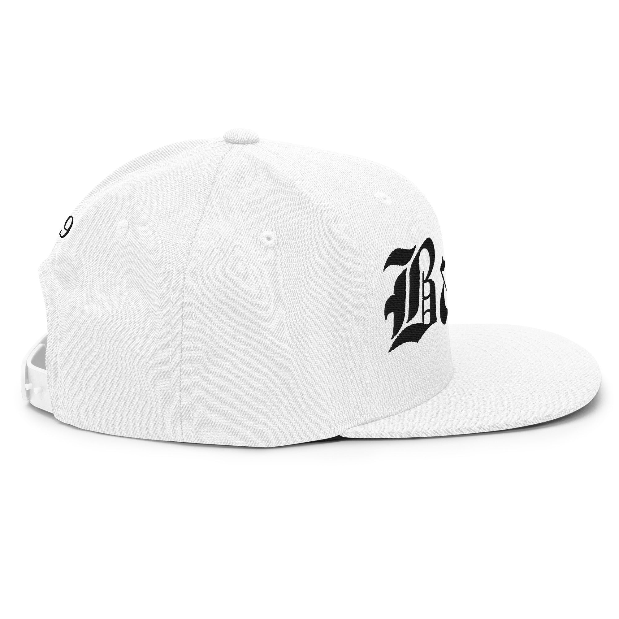 Snapback Hat – Babe Old English Embroidered - f9artist