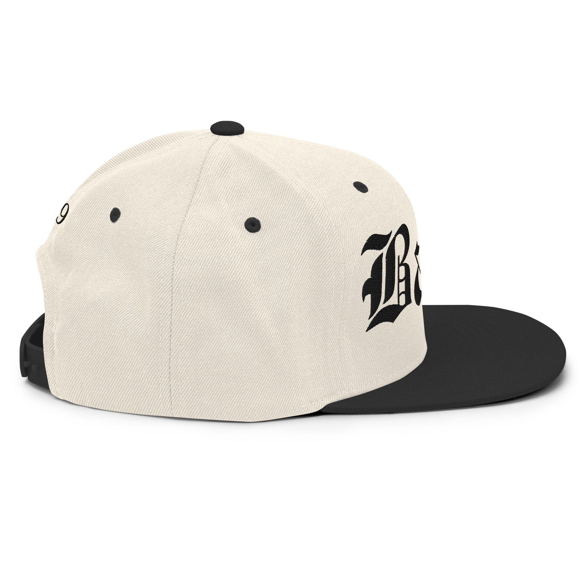 Snapback Hat – Babe Old English Embroidered - f9artist