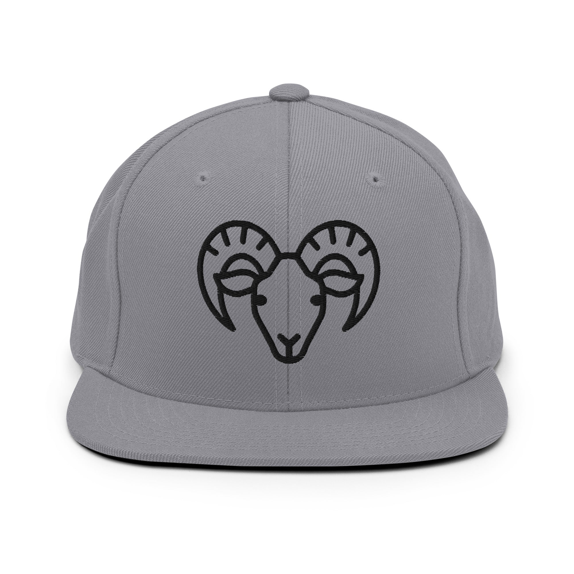 Snapback Hat – Ram Line Art Edition by f9artist - f9artist