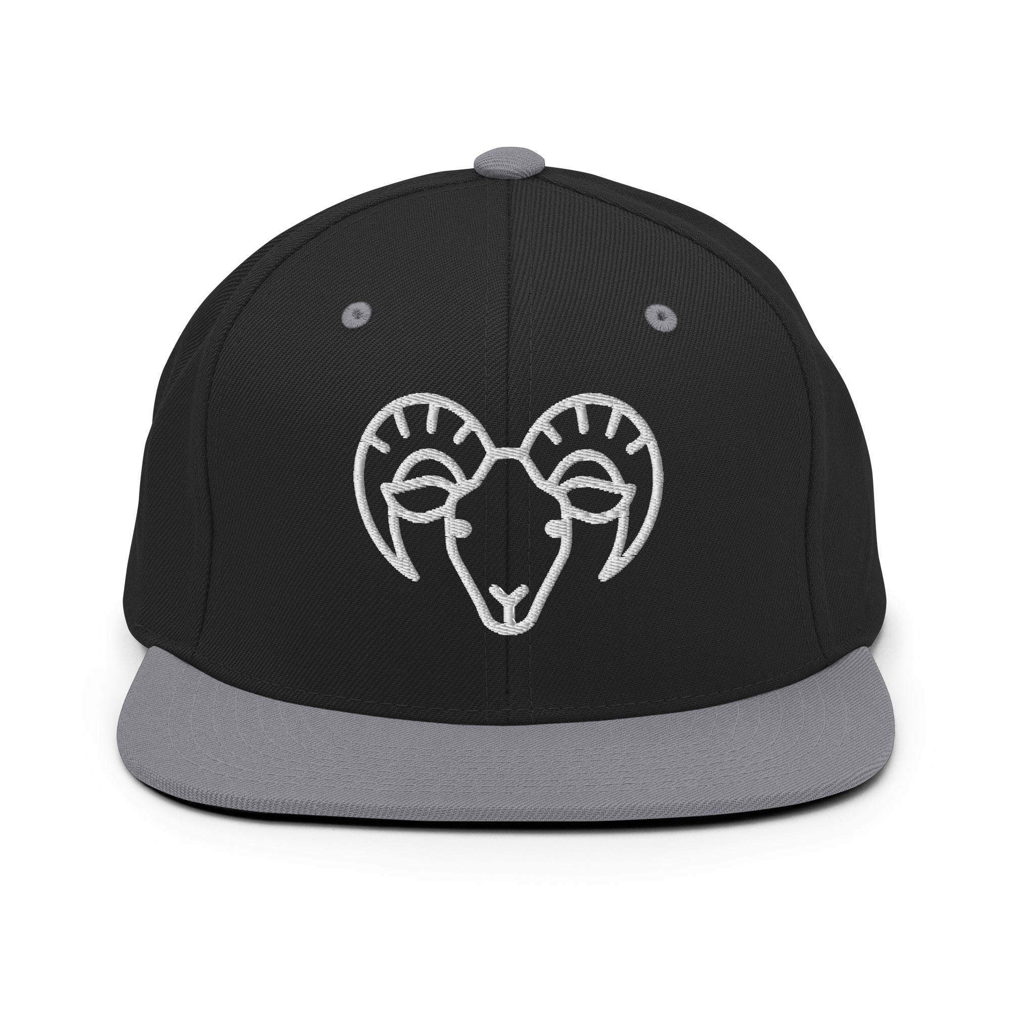 Snapback Hat – Ram Line Art Edition by f9artist - f9artist