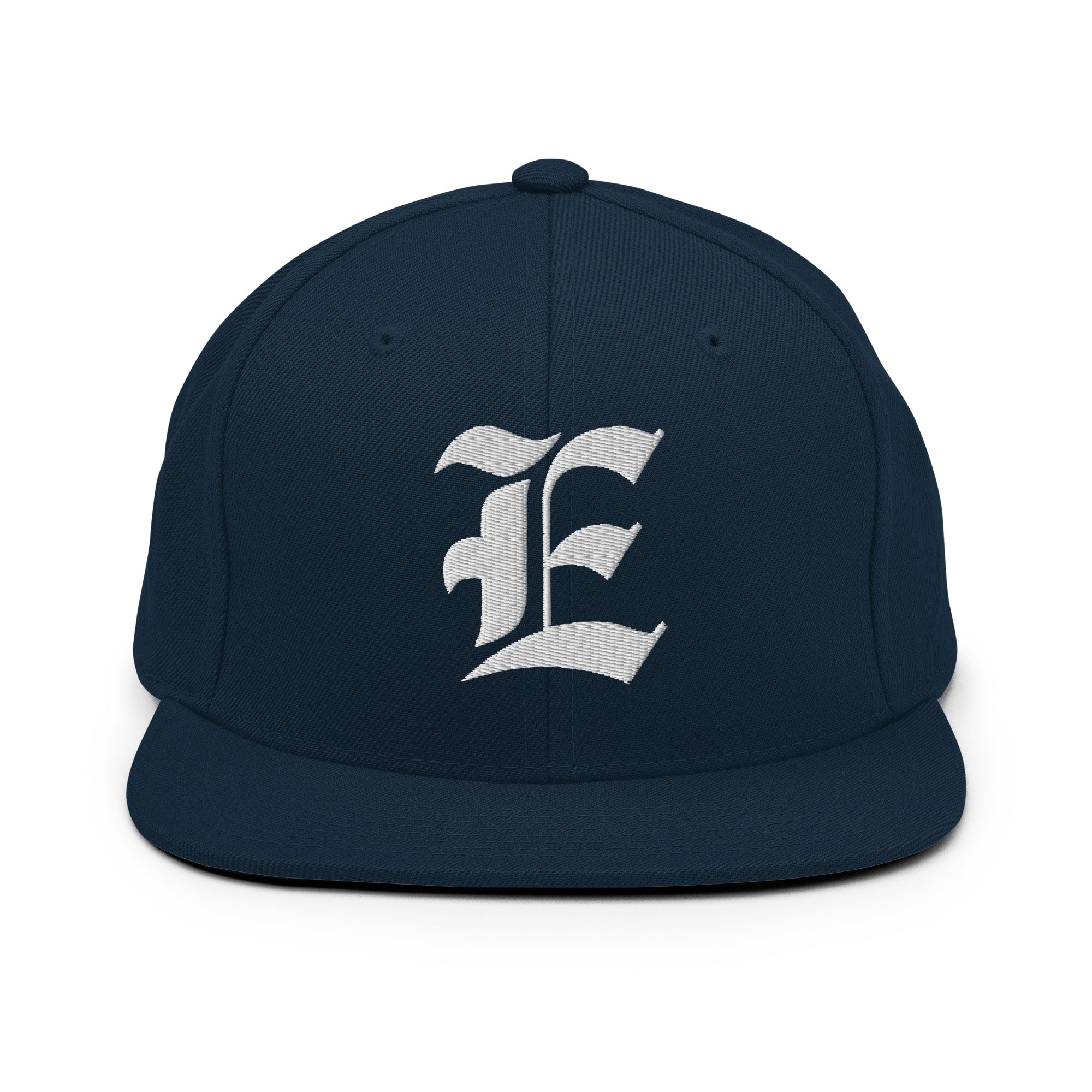 Snapback Hat – Stitchfy Old English “E” Embroidered - f9artist