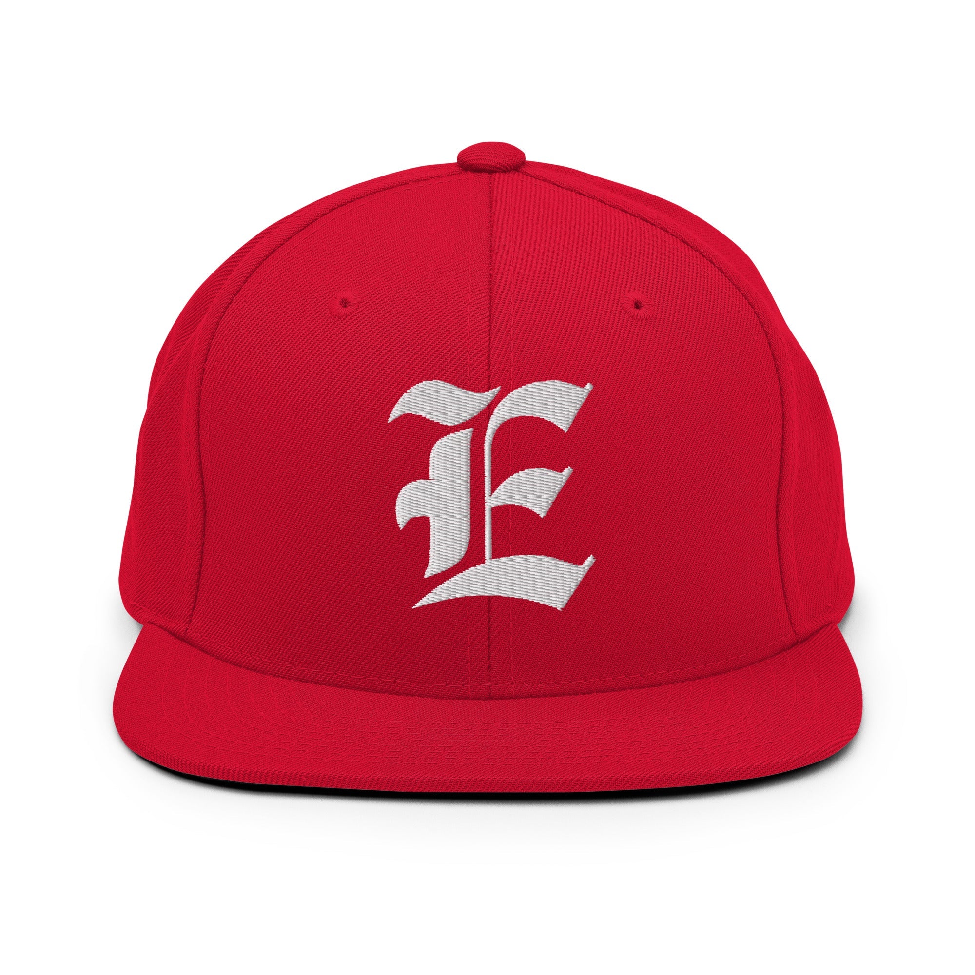 Snapback Hat – Stitchfy Old English “E” Embroidered - f9artist