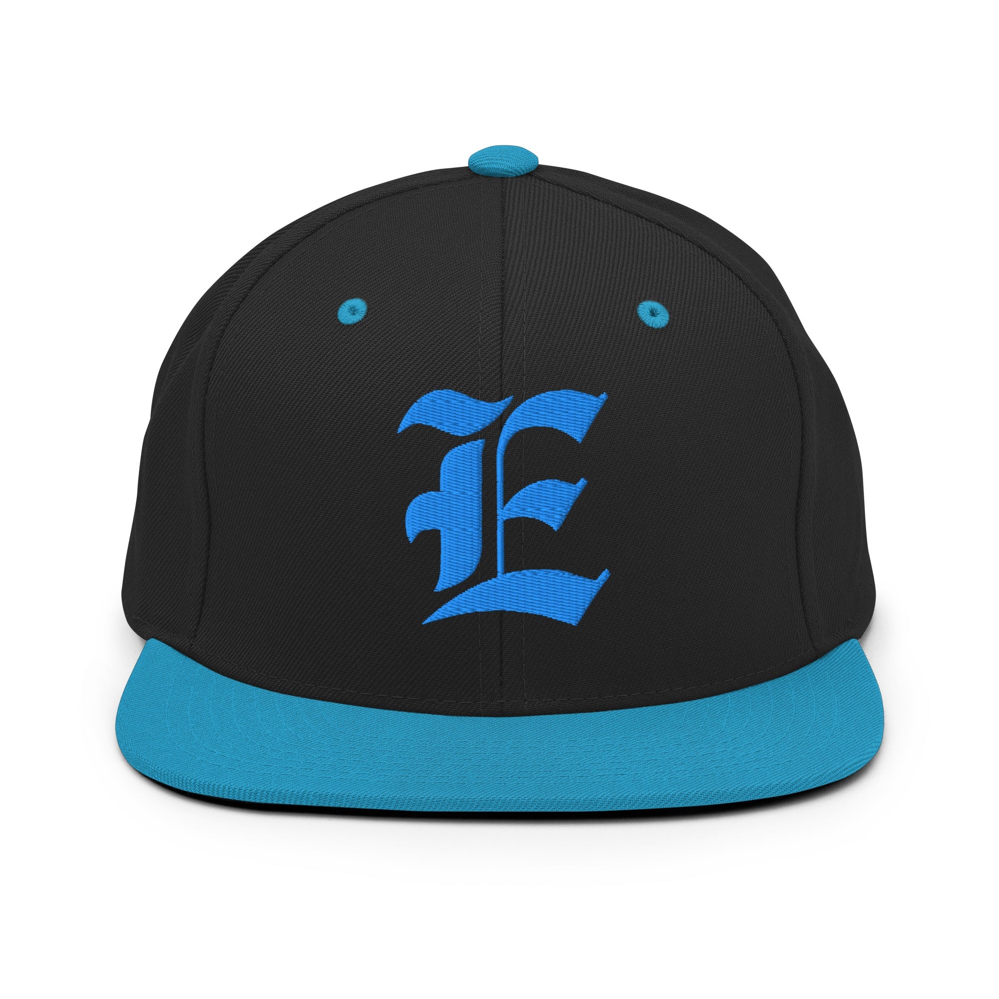 Snapback Hat – Stitchfy Old English “E” Embroidered - f9artist