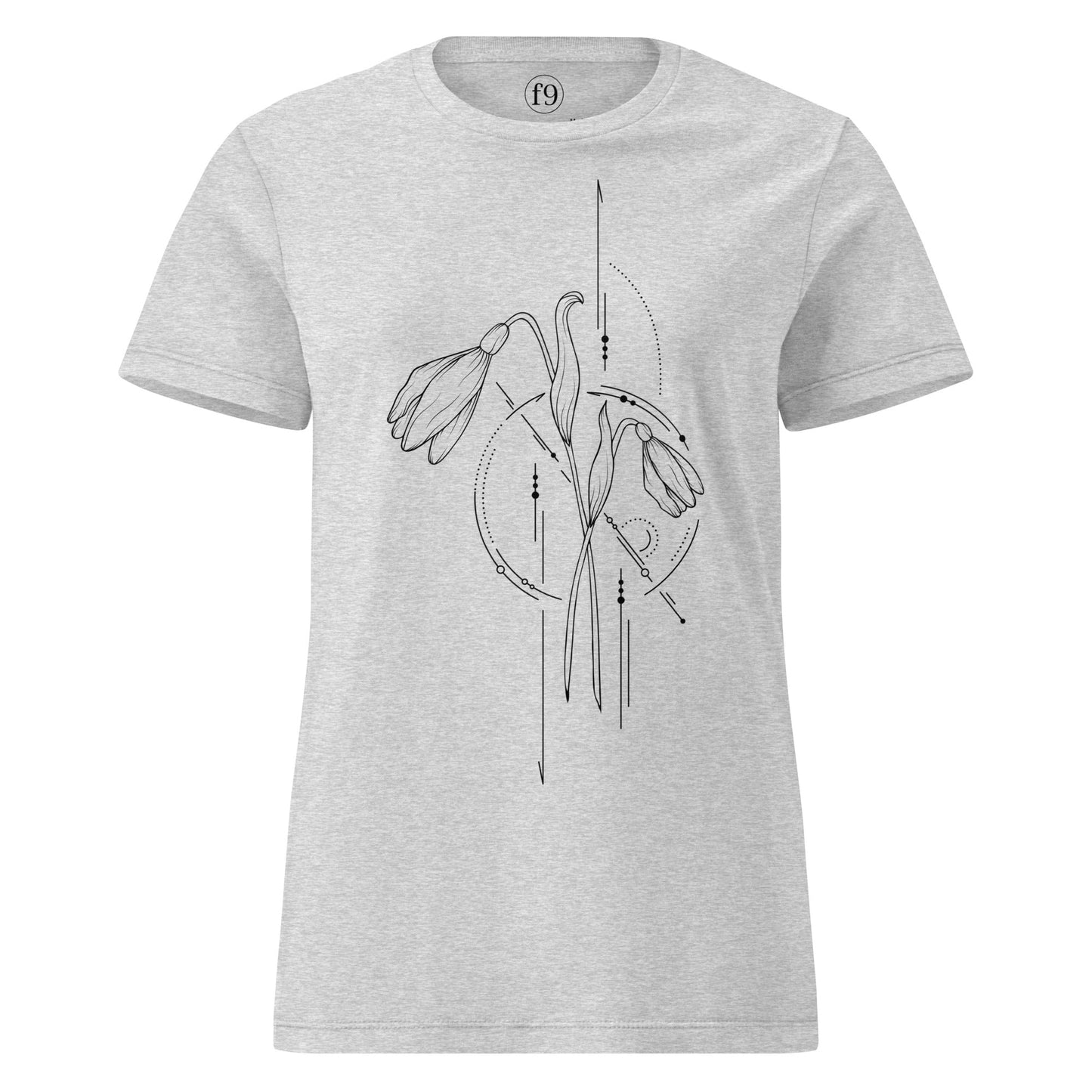 Snowdrop Women’s Basic Softstyle T-Shirt - f9artist