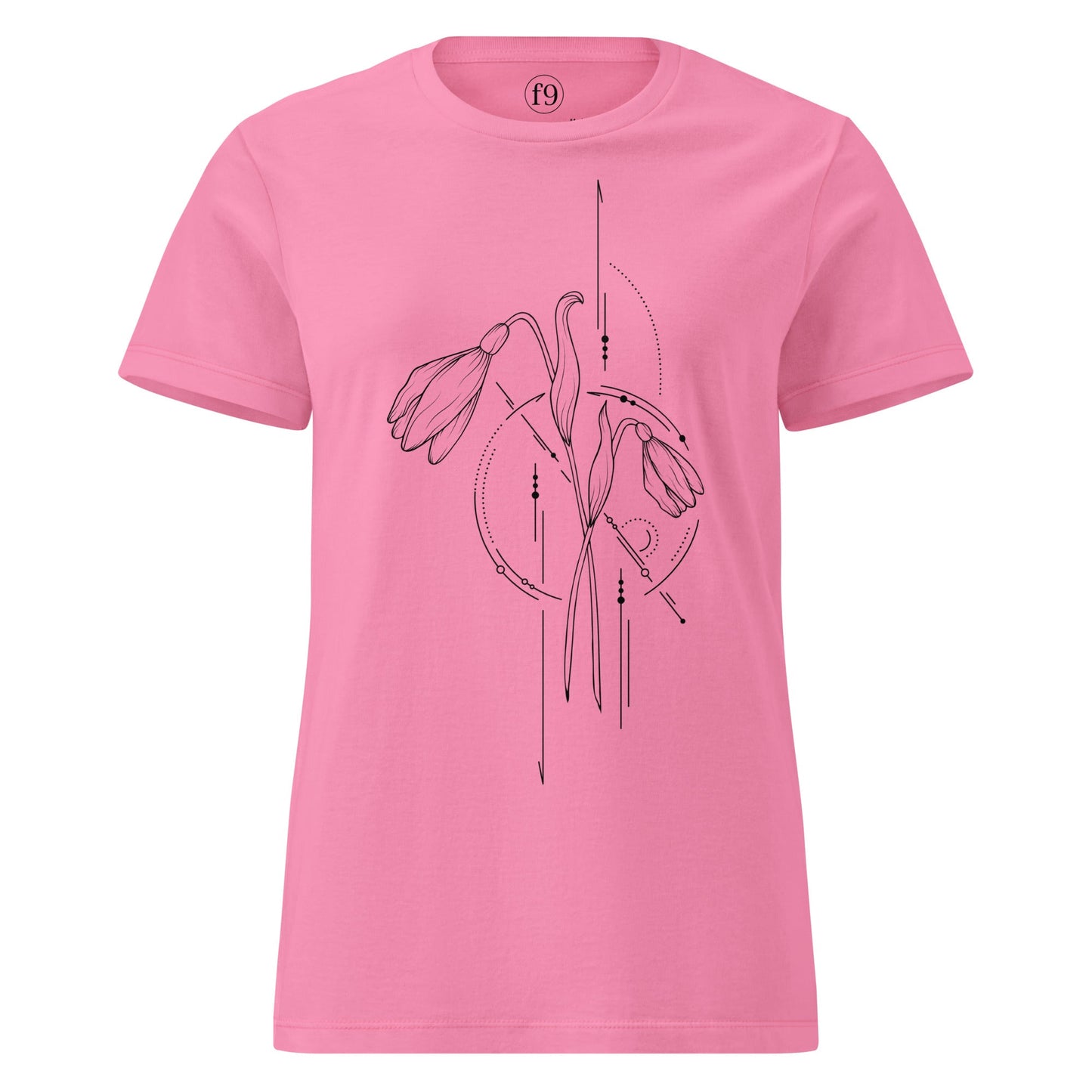 Snowdrop Women’s Basic Softstyle T-Shirt - f9artist