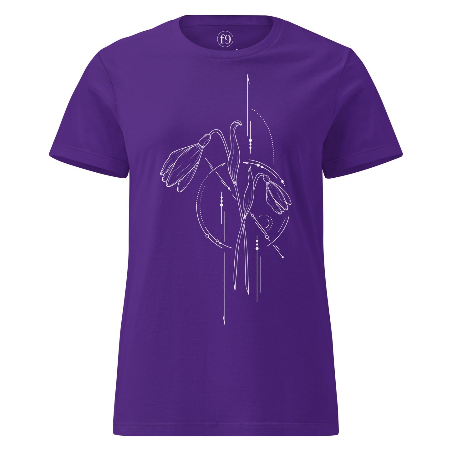 Snowdrop Women’s Basic Softstyle T-Shirt - f9artist
