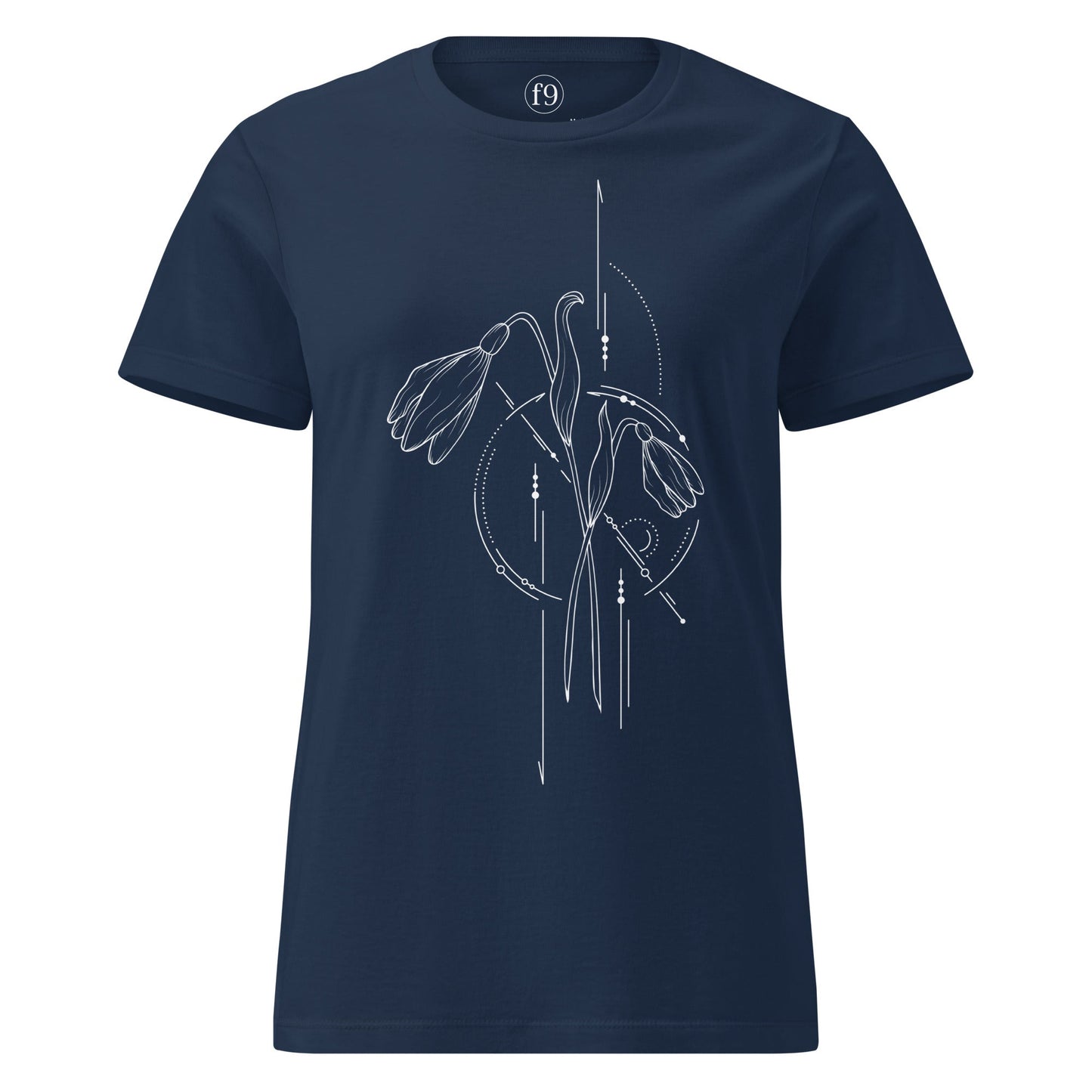 Snowdrop Women’s Basic Softstyle T-Shirt - f9artist