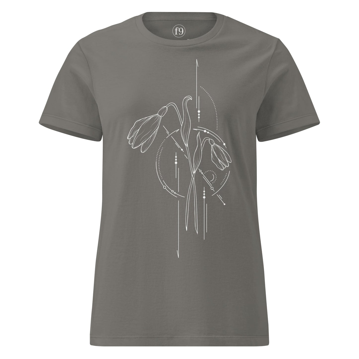 Snowdrop Women’s Basic Softstyle T-Shirt - f9artist