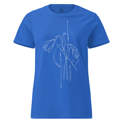 Snowdrop Women’s Basic Softstyle T-Shirt - f9artist
