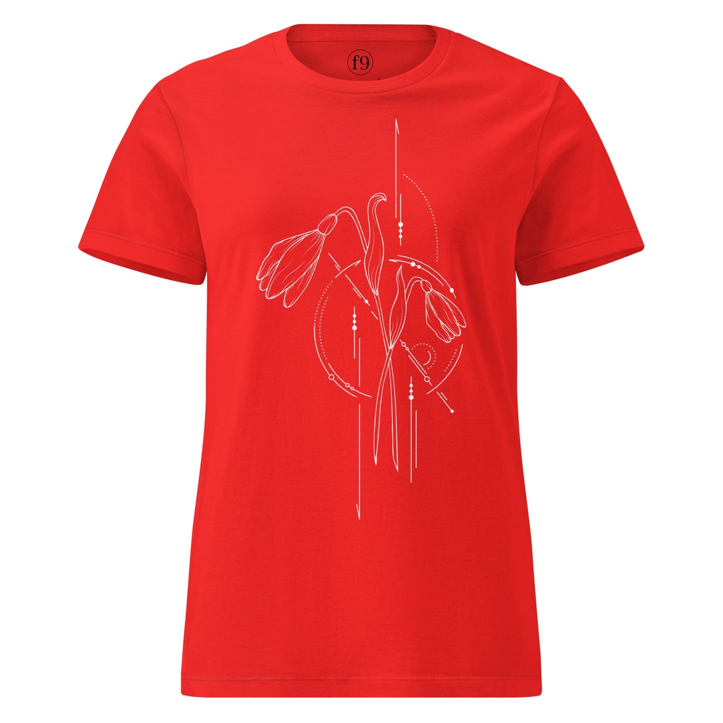 Snowdrop Women’s Basic Softstyle T-Shirt - f9artist