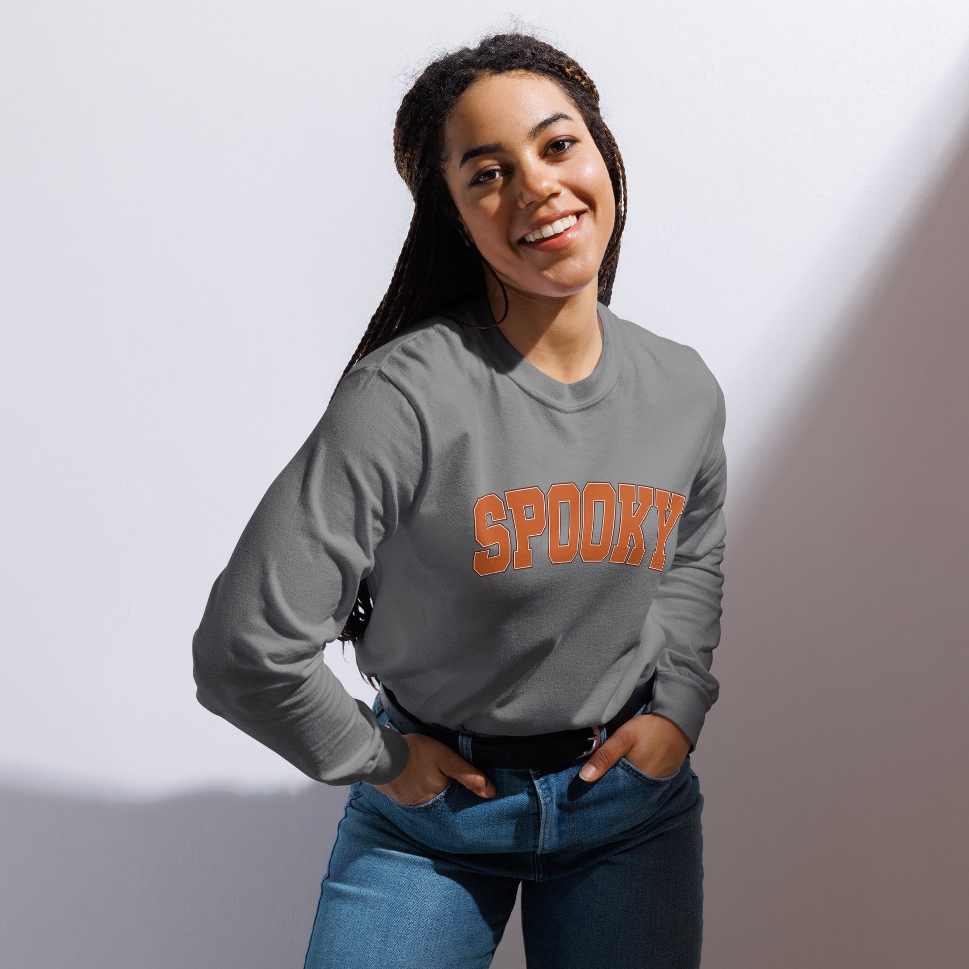 SPOOKY Long Sleeve | Unisex Halloween - f9artist