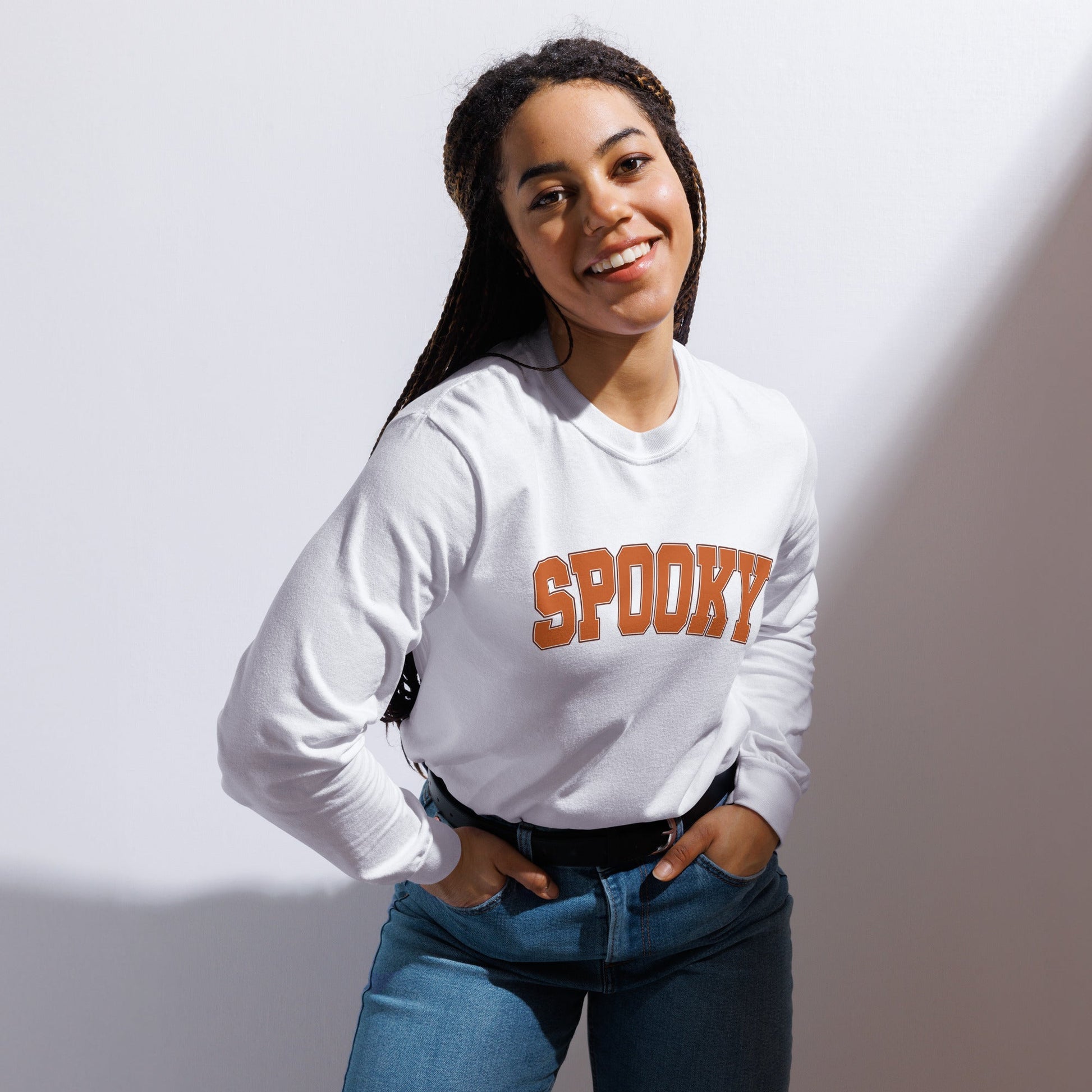 SPOOKY Long Sleeve | Unisex Halloween - f9artist