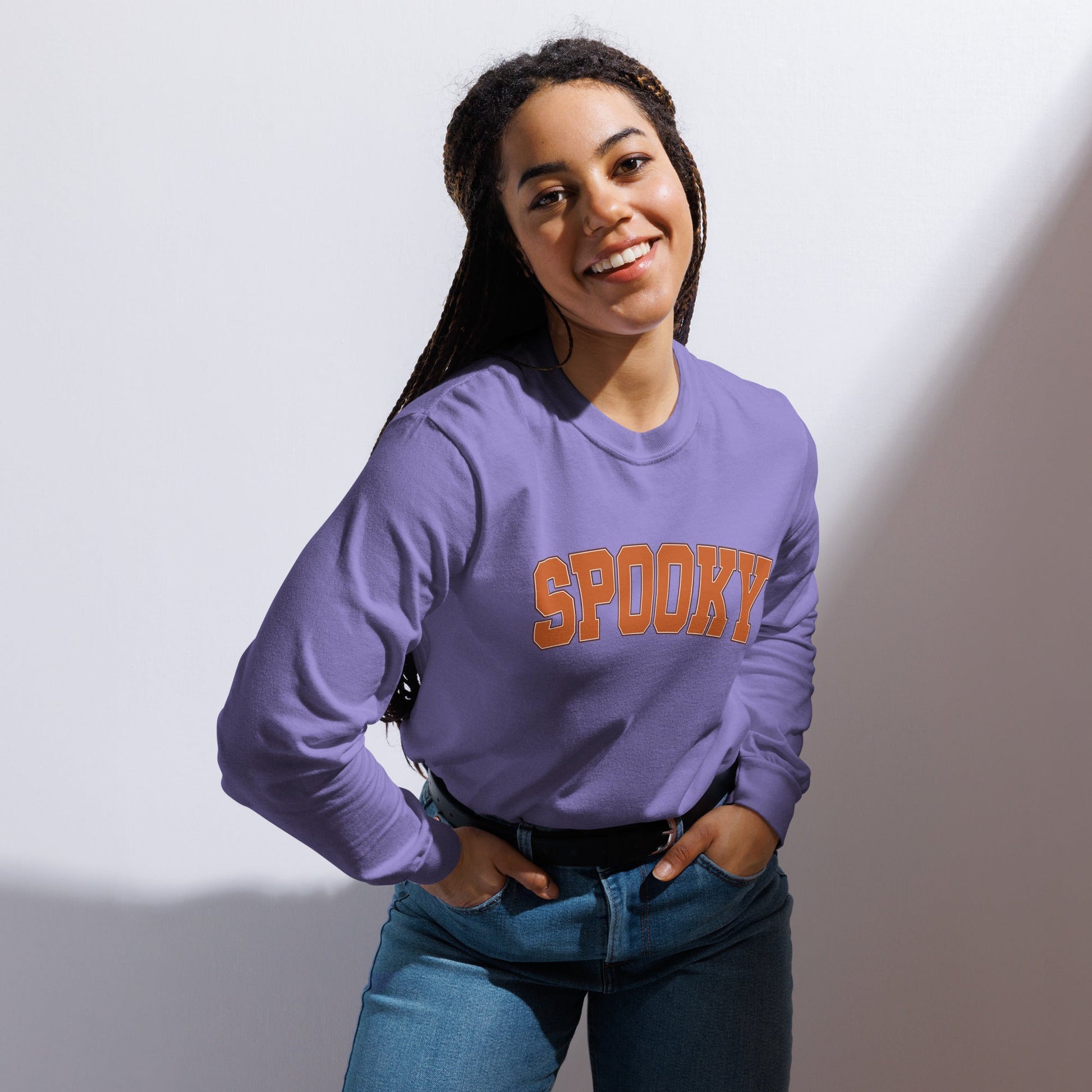 SPOOKY Long Sleeve | Unisex Halloween - f9artist