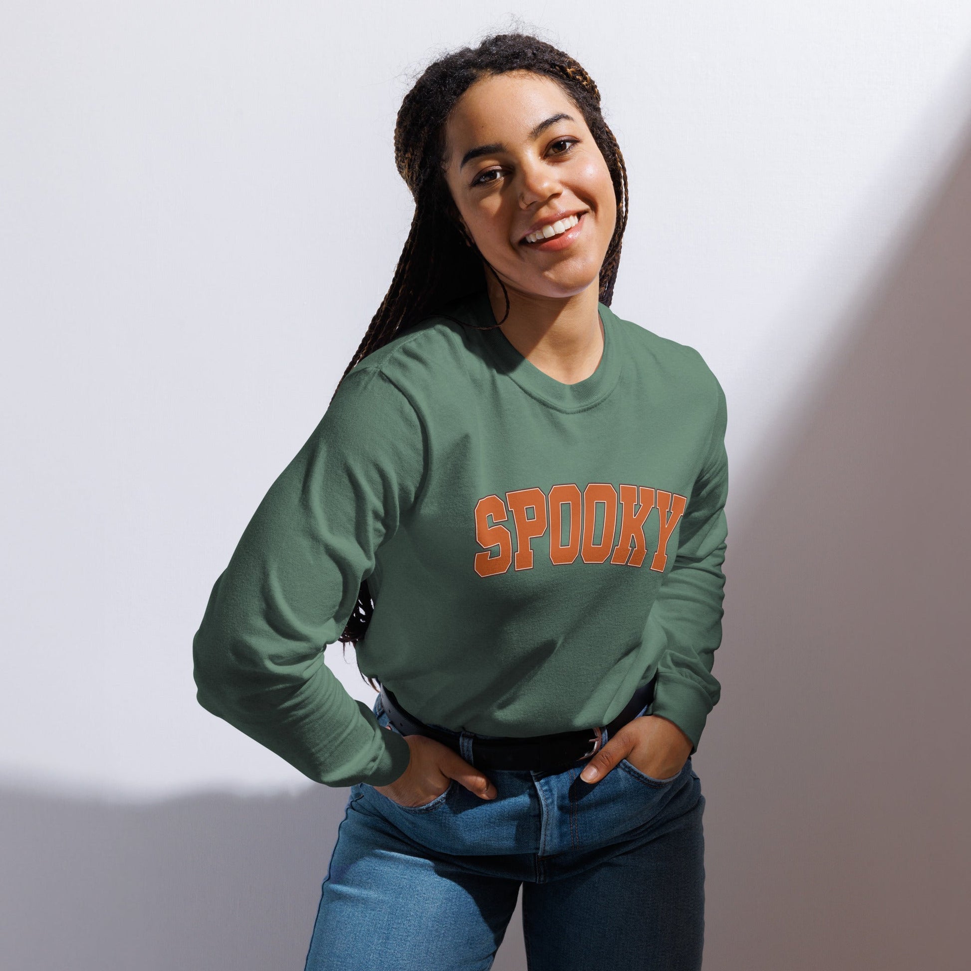 SPOOKY Long Sleeve | Unisex Halloween - f9artist